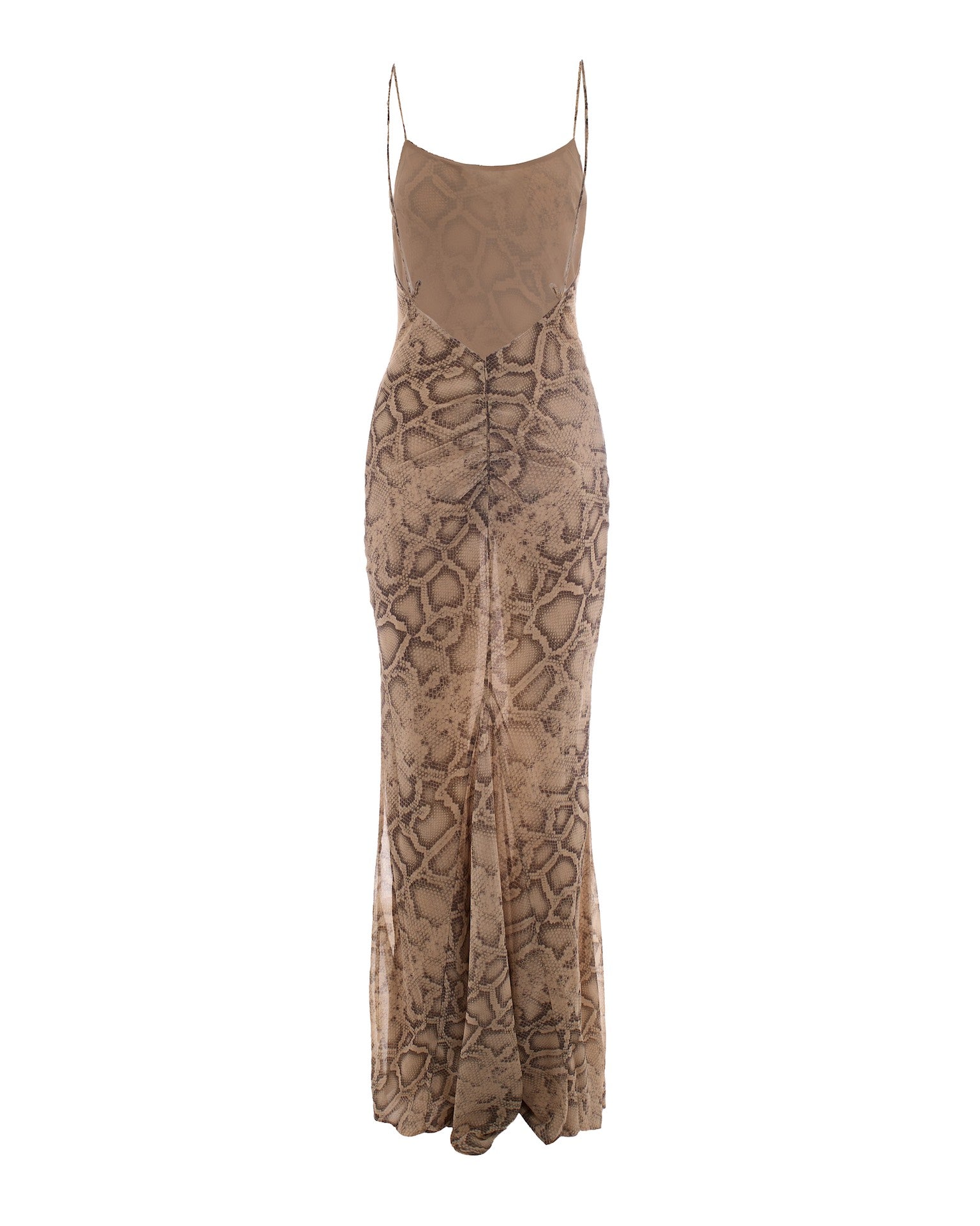 Ninfea Dress in Natural Python