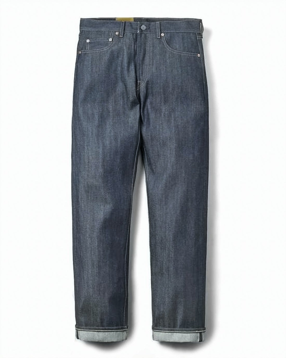Classic Straight-Leg Denim Pants
