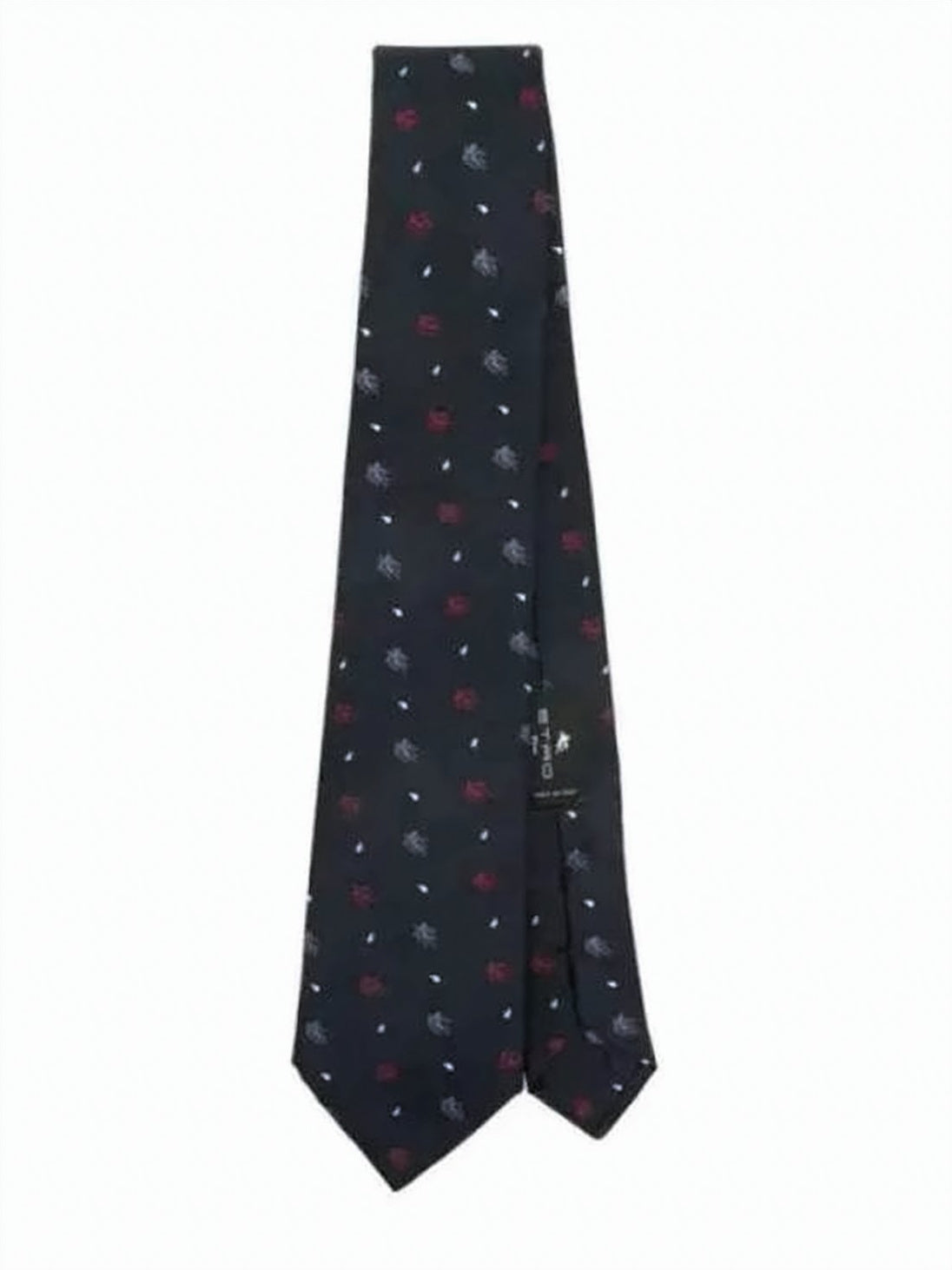 Silk Necktie with Motif