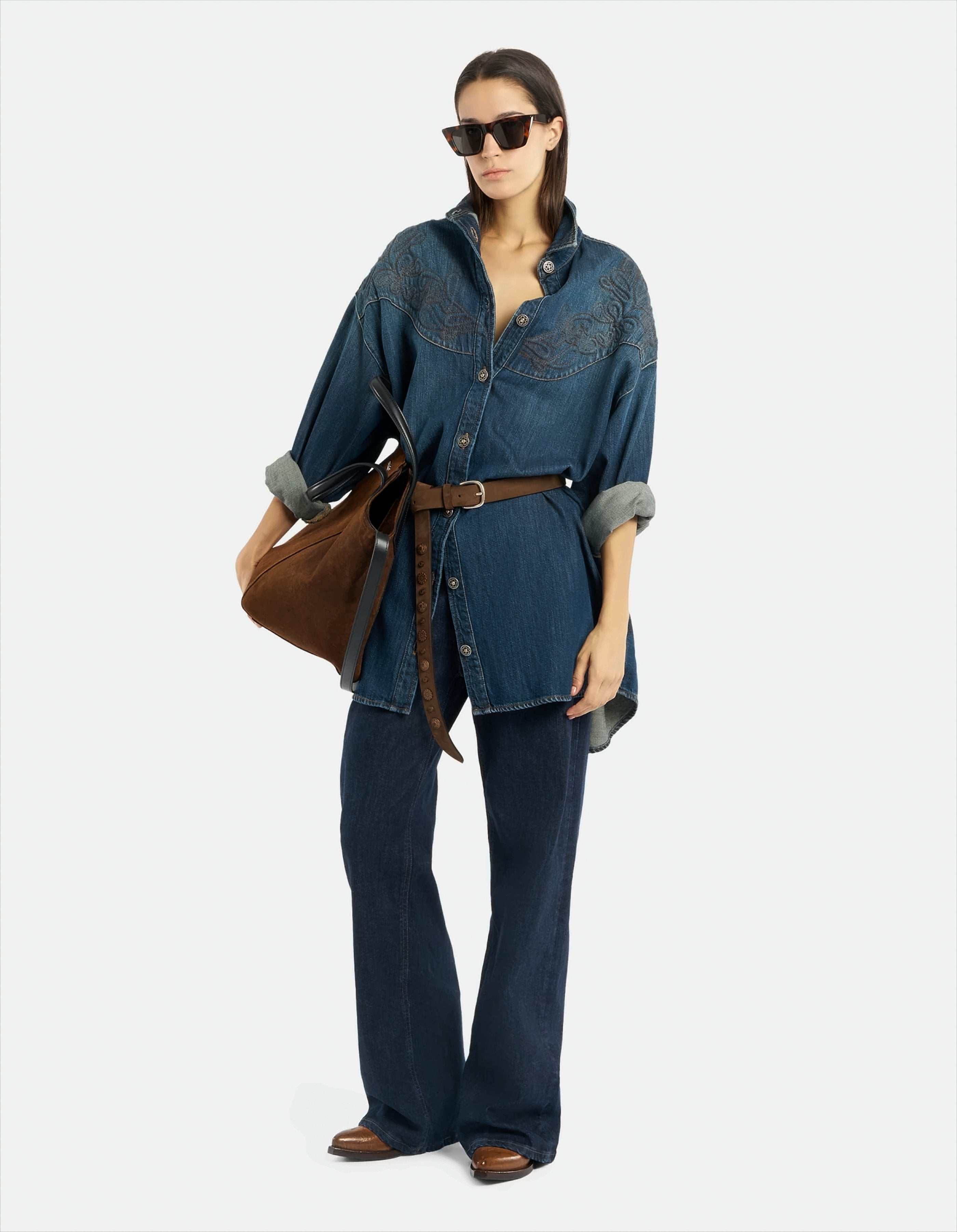 Minimalist Tailored Contemporary Midi Dress
