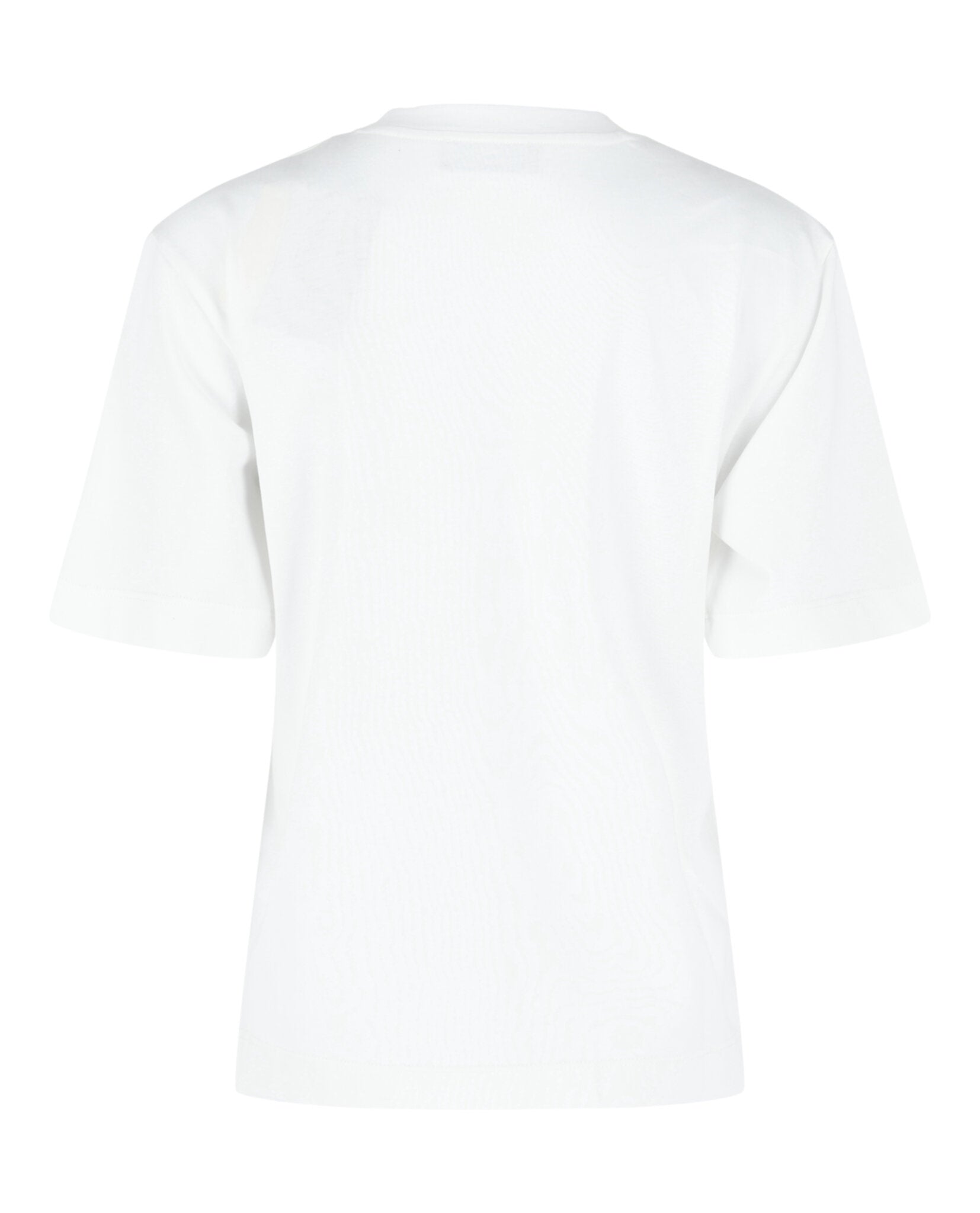 Cotton T-Shirt With Zig Zag Lamé Pocket