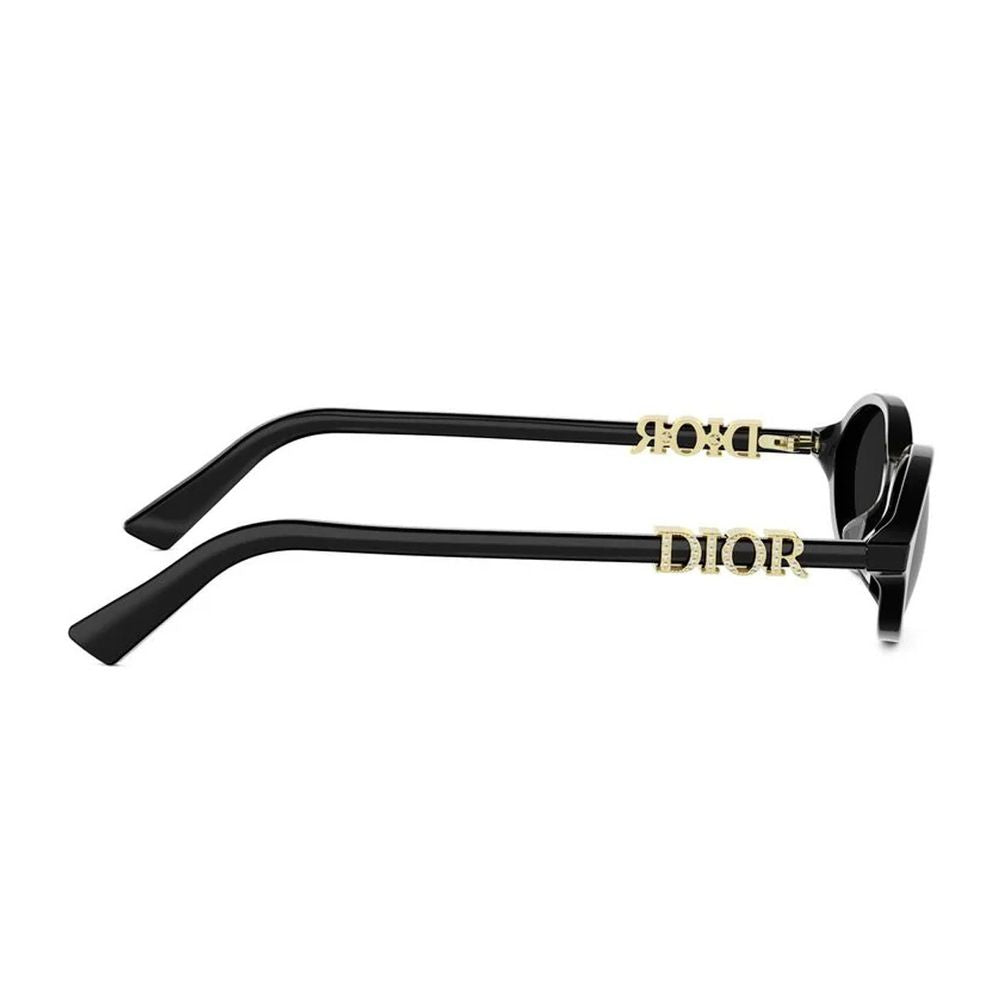 Treasure R1I Oval-Silhouette Black Acetate Diortreasure R1I Sunglasses