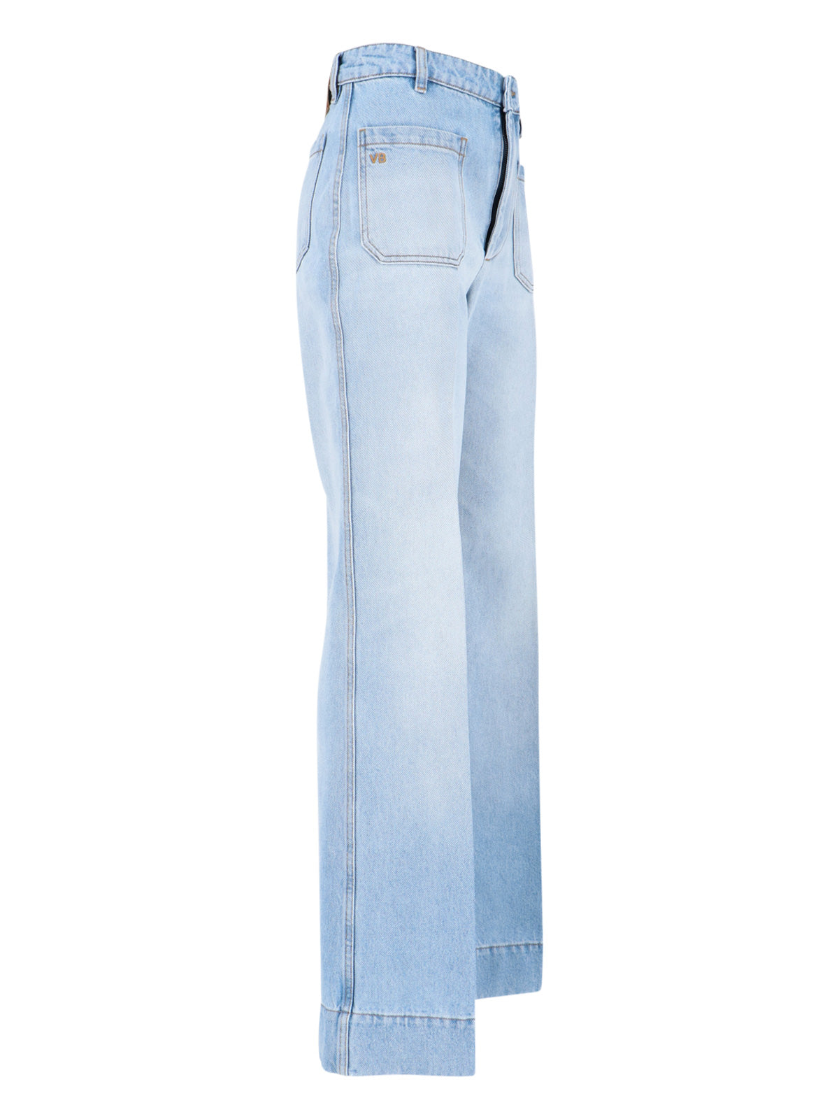 "Alina" Jeans – Light Blue