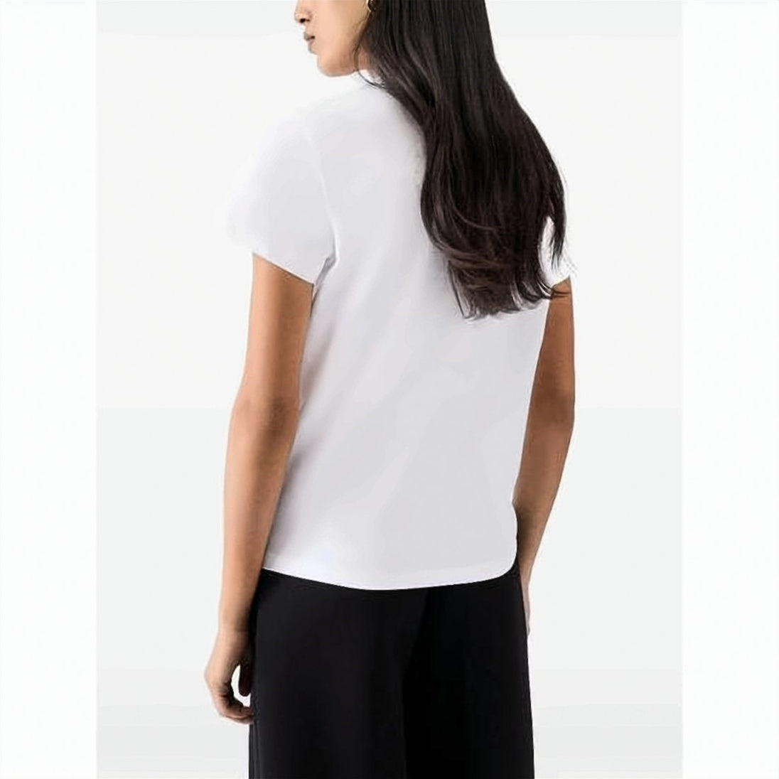 Classic Round Neck Short-Sleeve T-Shirt with