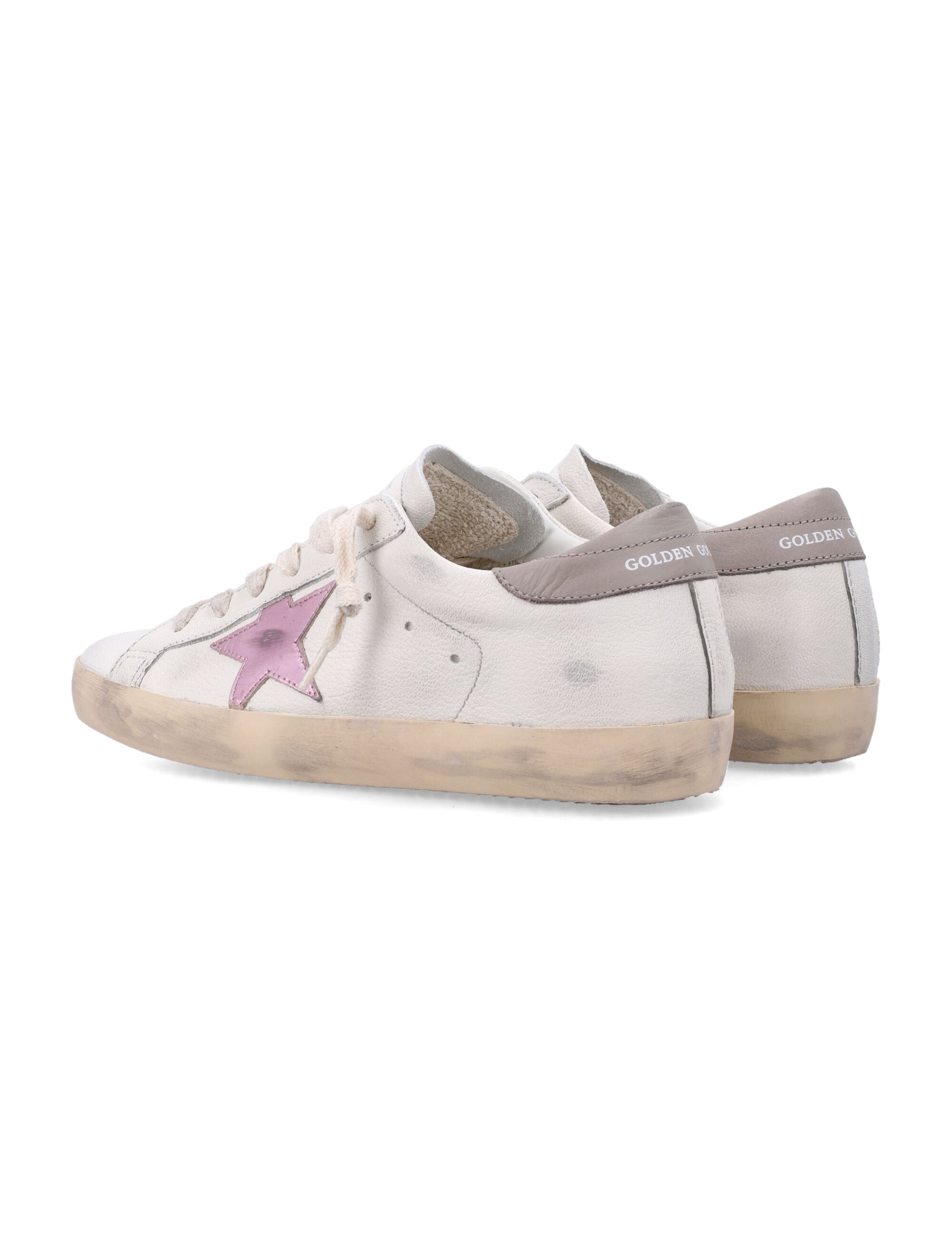 Golden Goose Super-Star White Nappa Woman's Sneakers