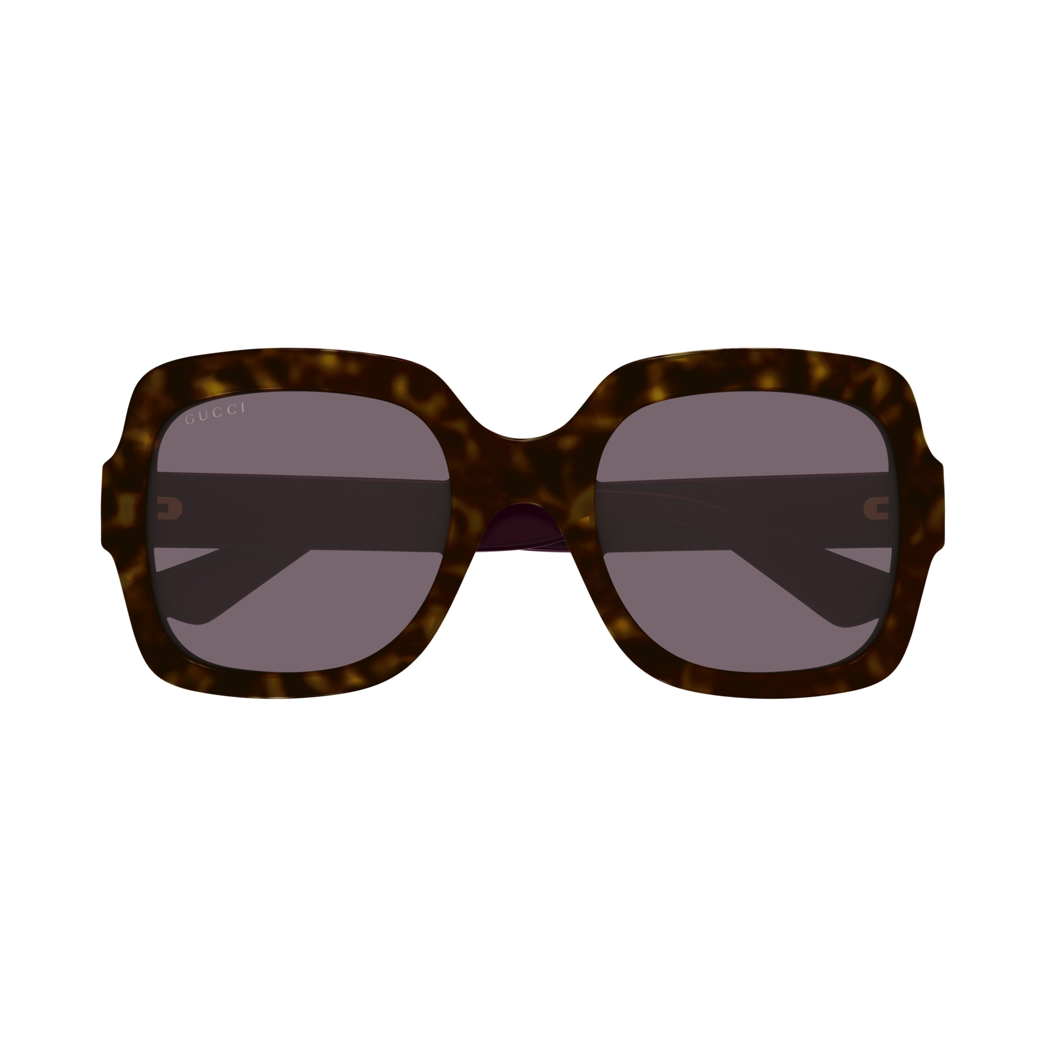Gg1337s Tortoiseshell Patterned Oversized Square Sunglasses