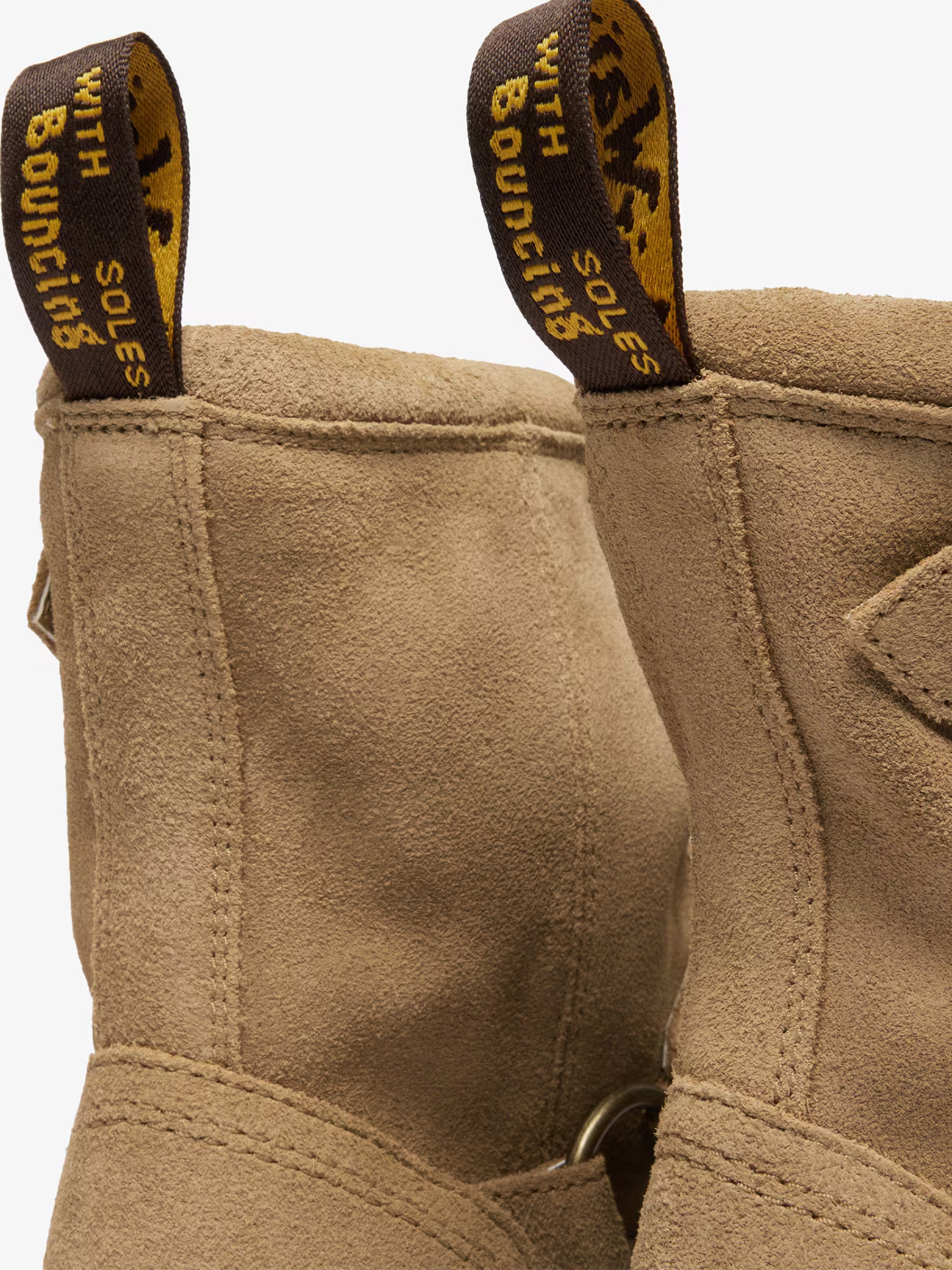 Anistone Hrns Tan Suede Ankle Boots