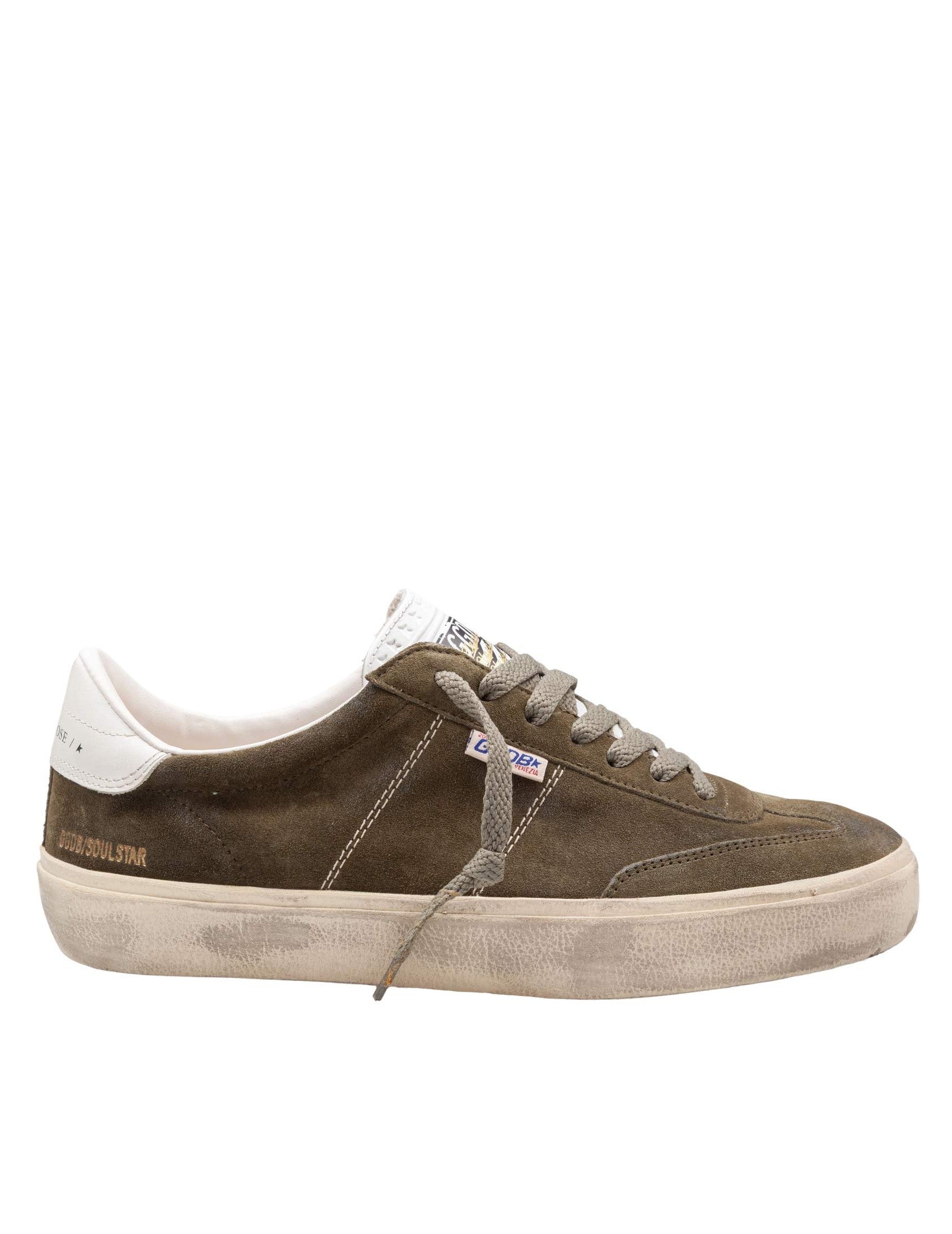 Soul Star Suede Sneakers, Military Green