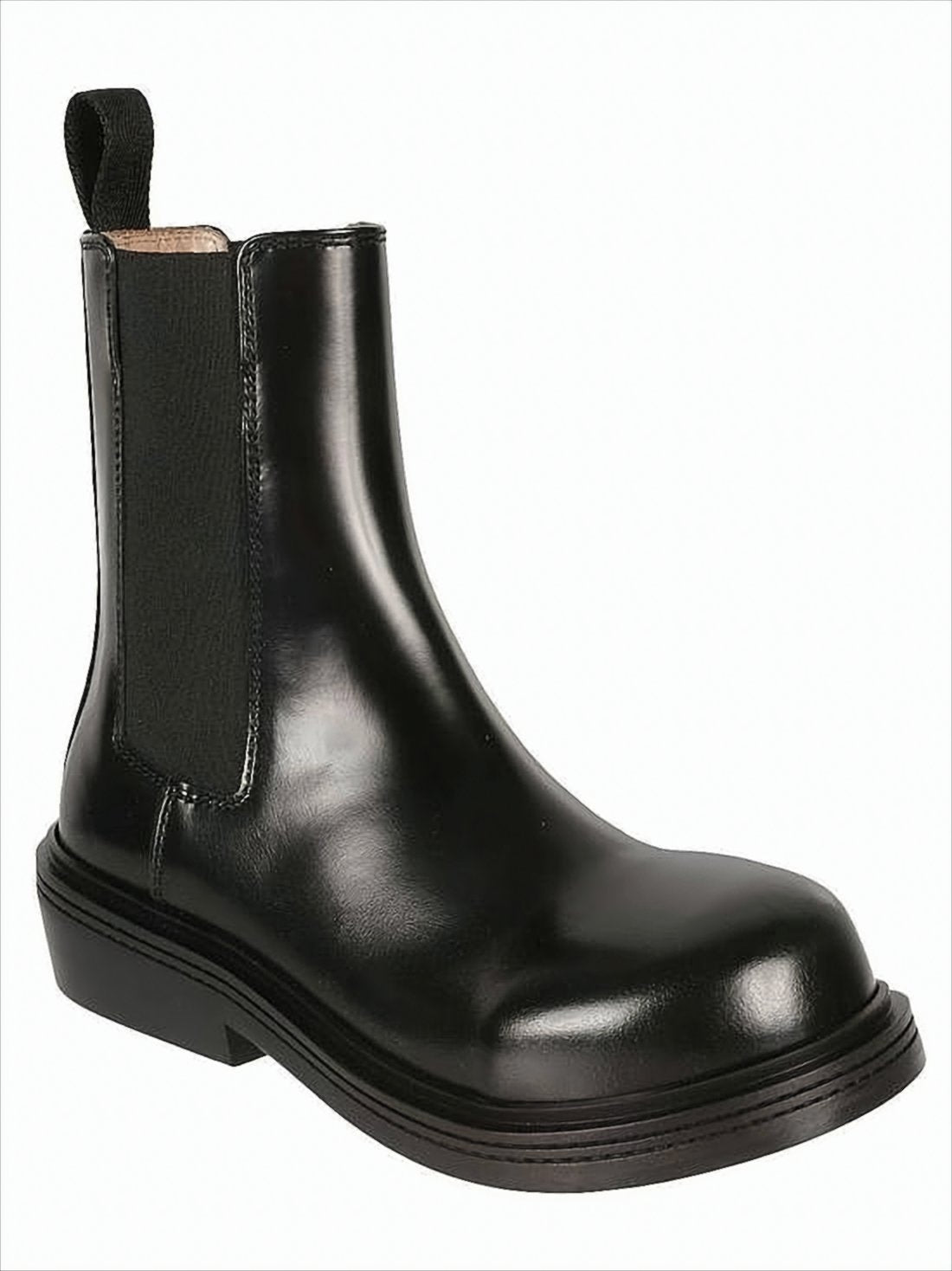 Smooth Leather Ankle Boot