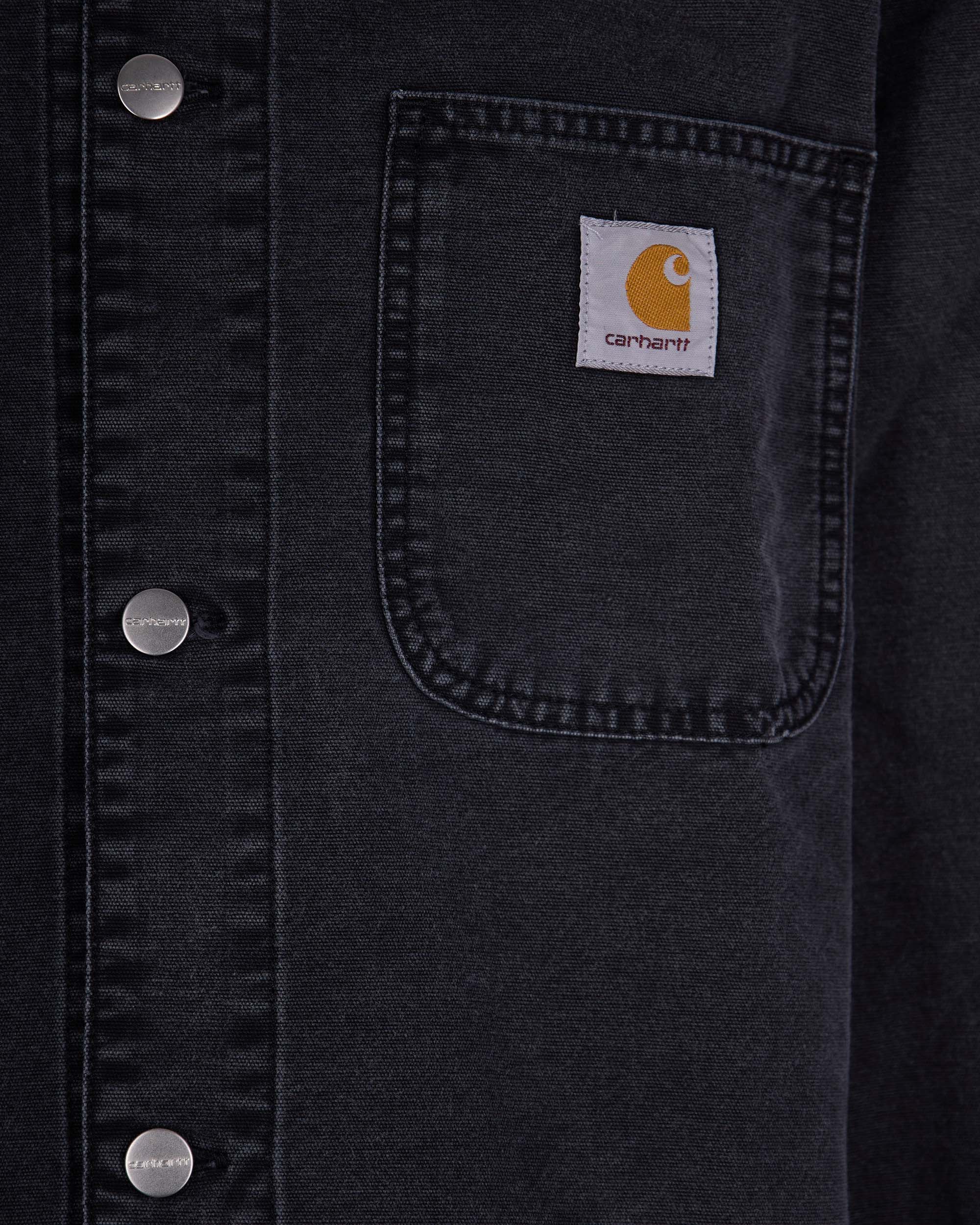 Medium-Weight Cotton Canvas Shirt Jacket