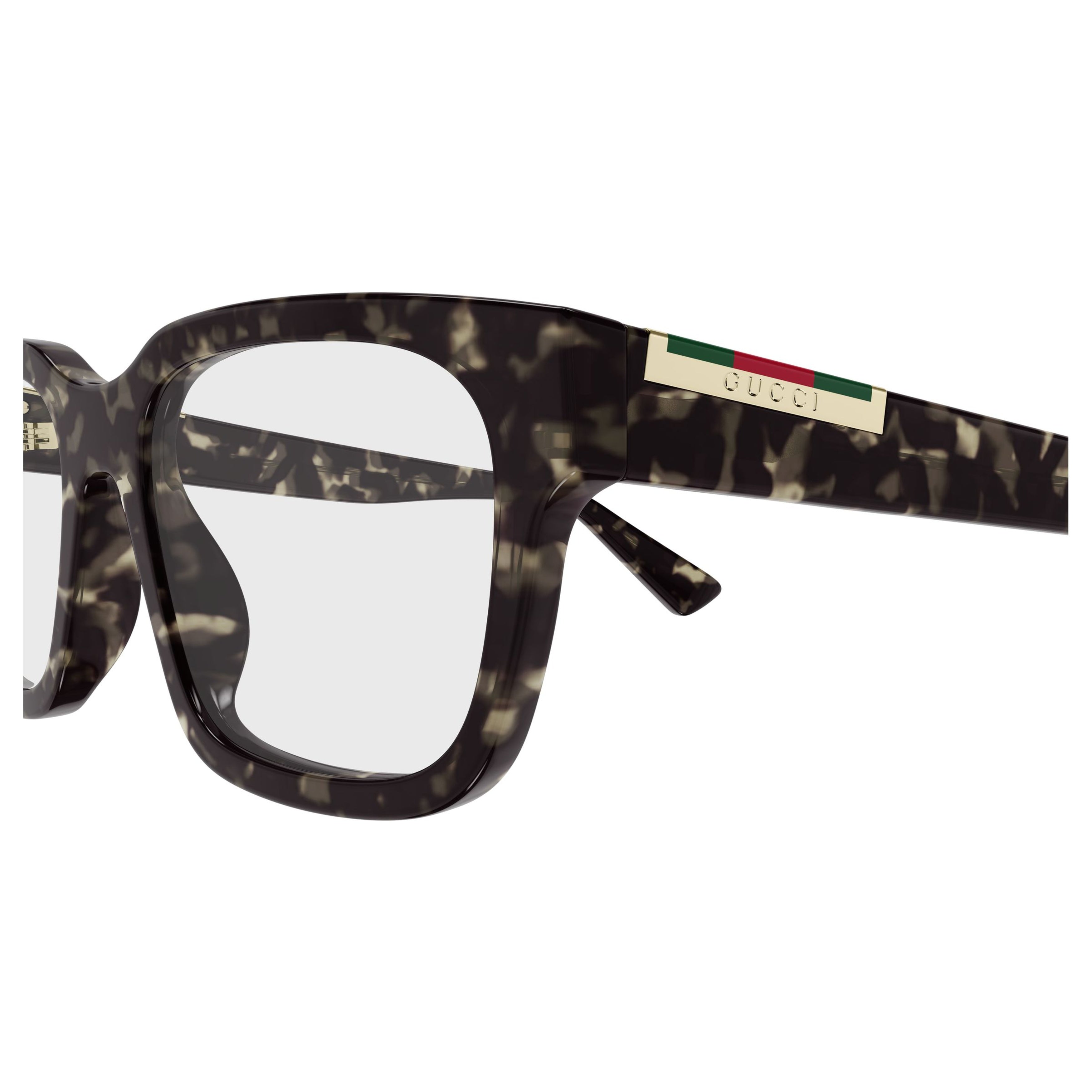 Gg1961o Square Tortoiseshell Eyeglasses