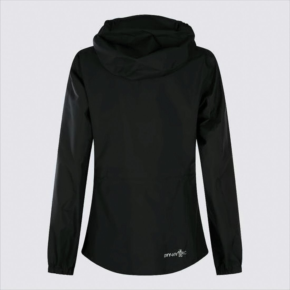 Fitted Black Moncler Padded Jacket with Hood
