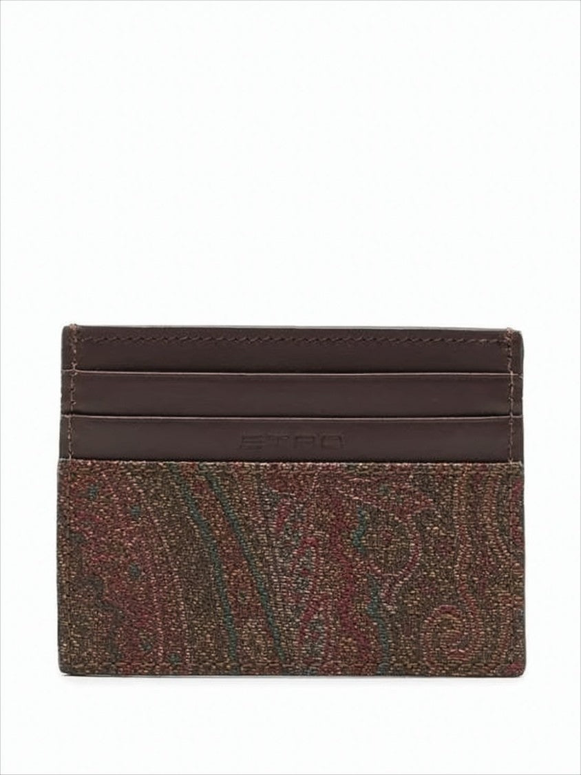 Textured Fabric Cardholder