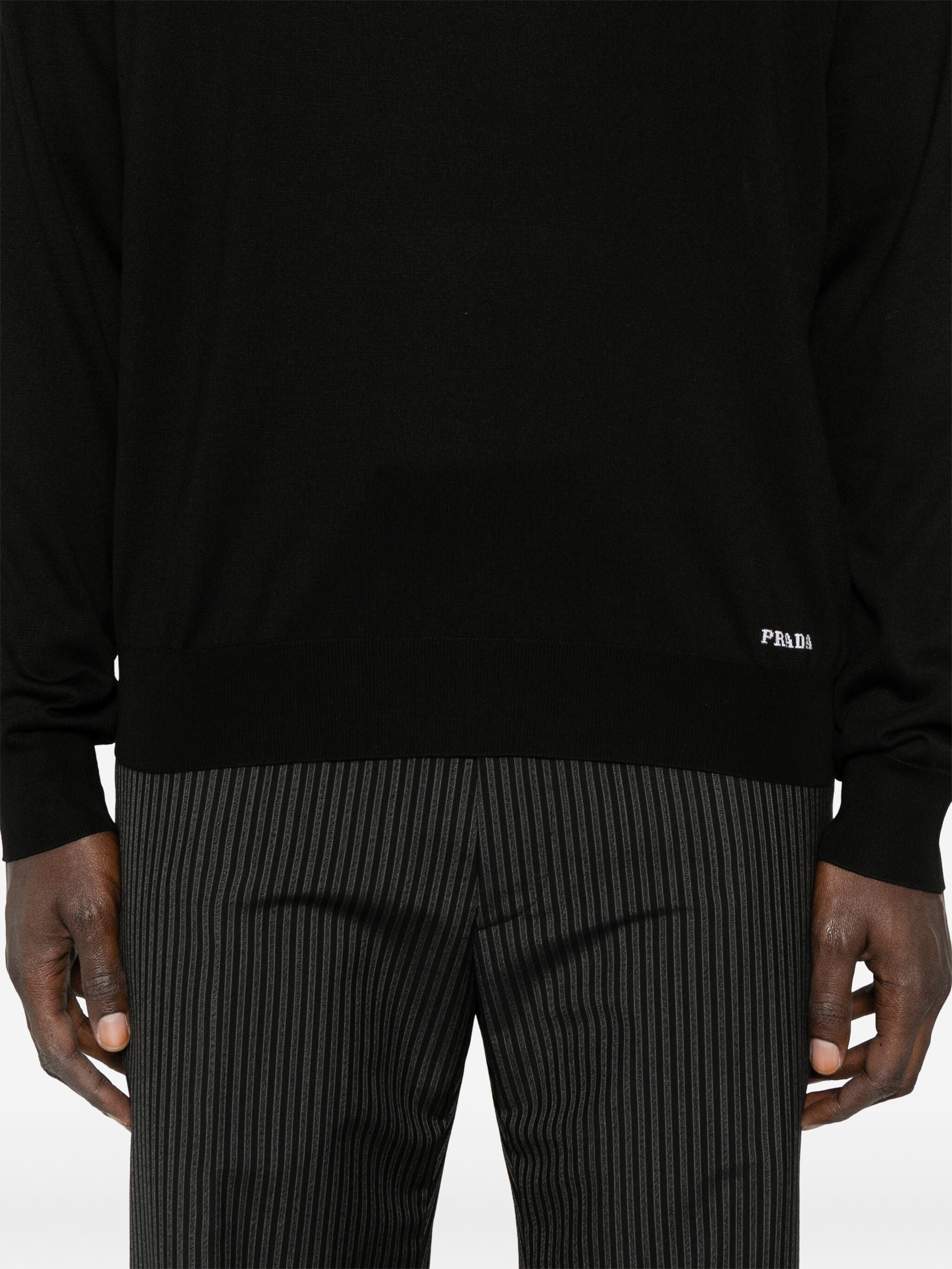 Recycled Silk Crewneck Sweater