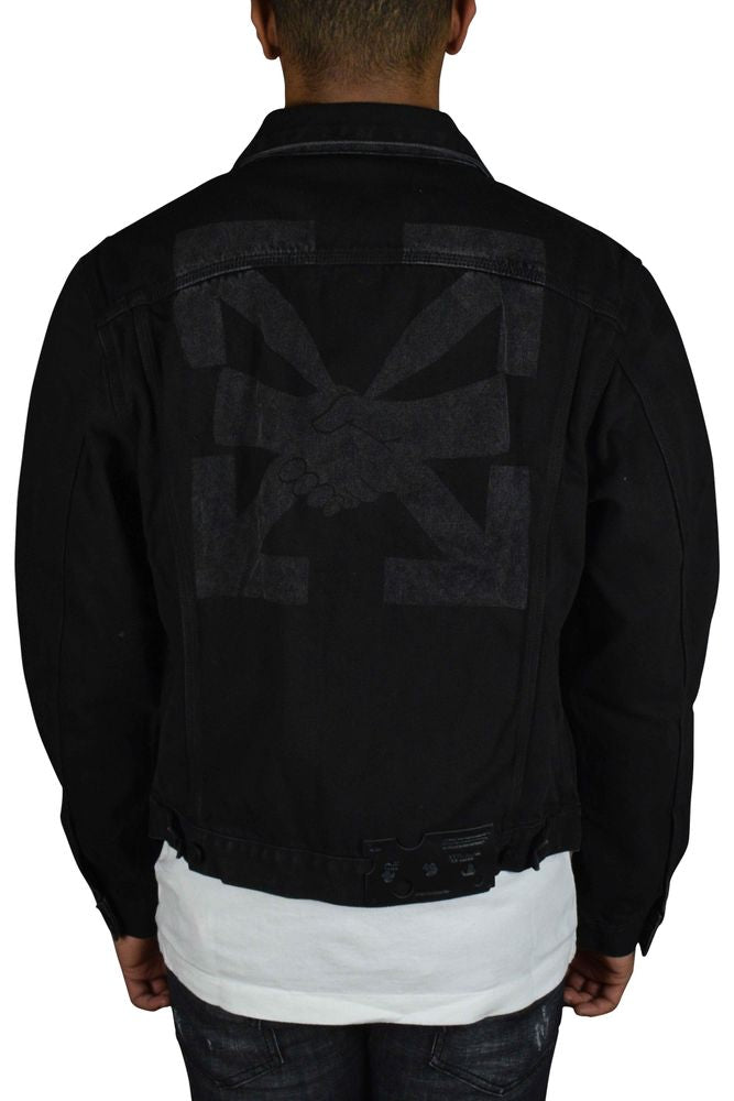 Off-White Black Denim Jacket