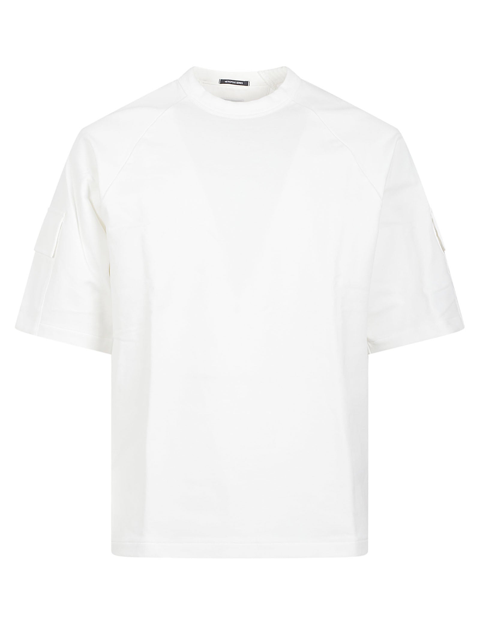 Relaxed Fit White T