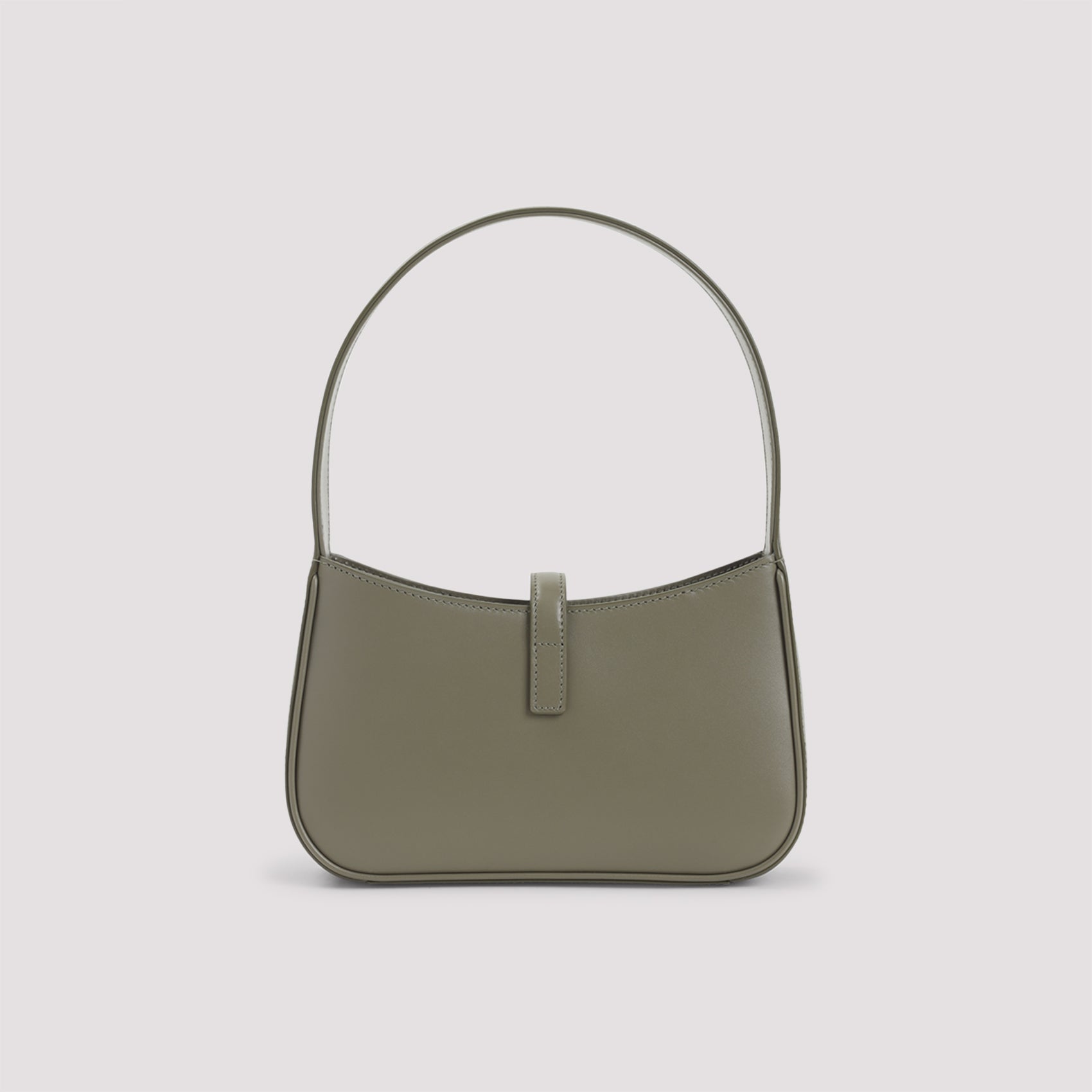 Moss Leather Mini Hobo Bag with YSL Hook