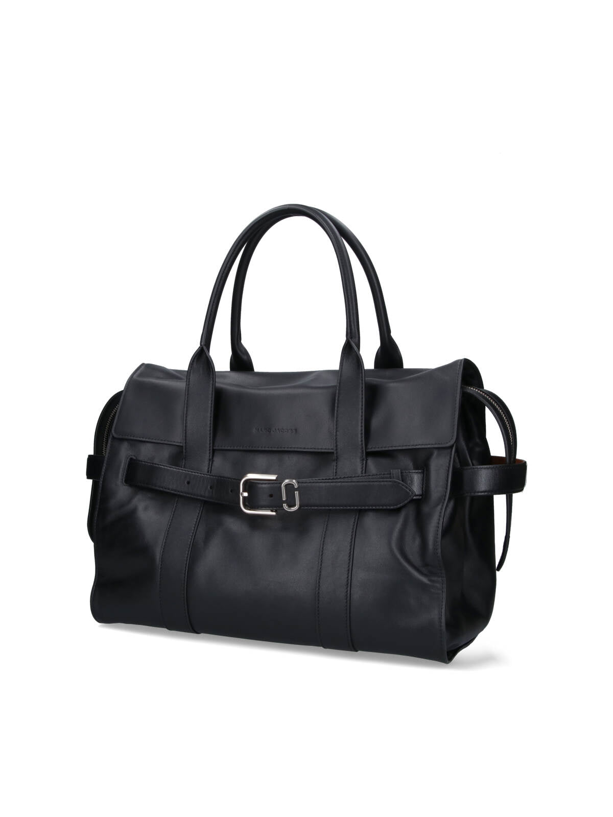 Black Dakota Leather Tote Bag