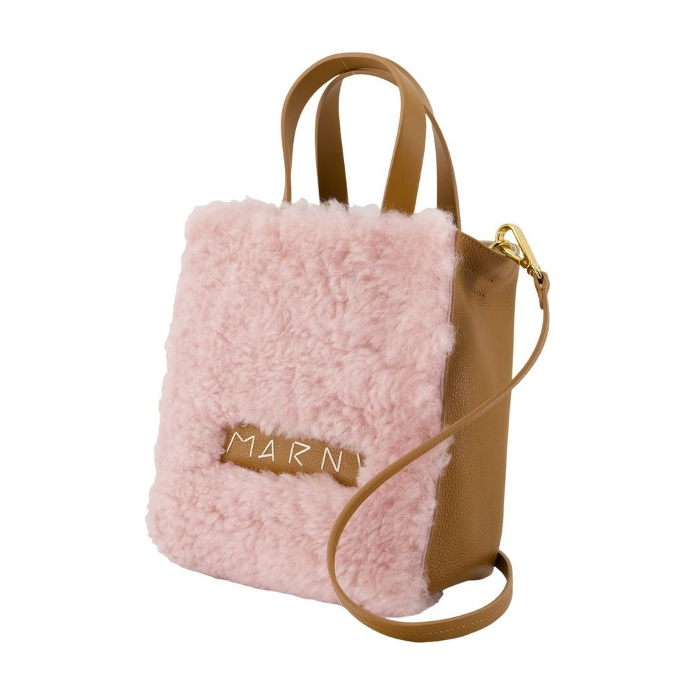 Museo Soft Shopper Bag - Leather - Pink