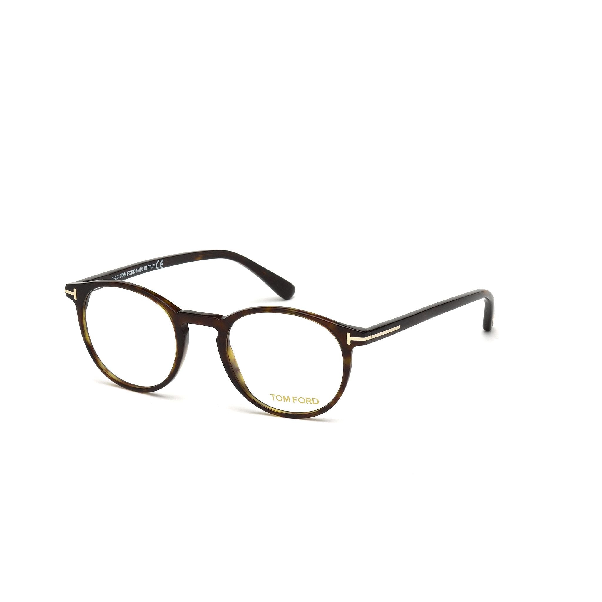 Ft5294 Classic Round Tortoiseshell Acetate Eyeglasses