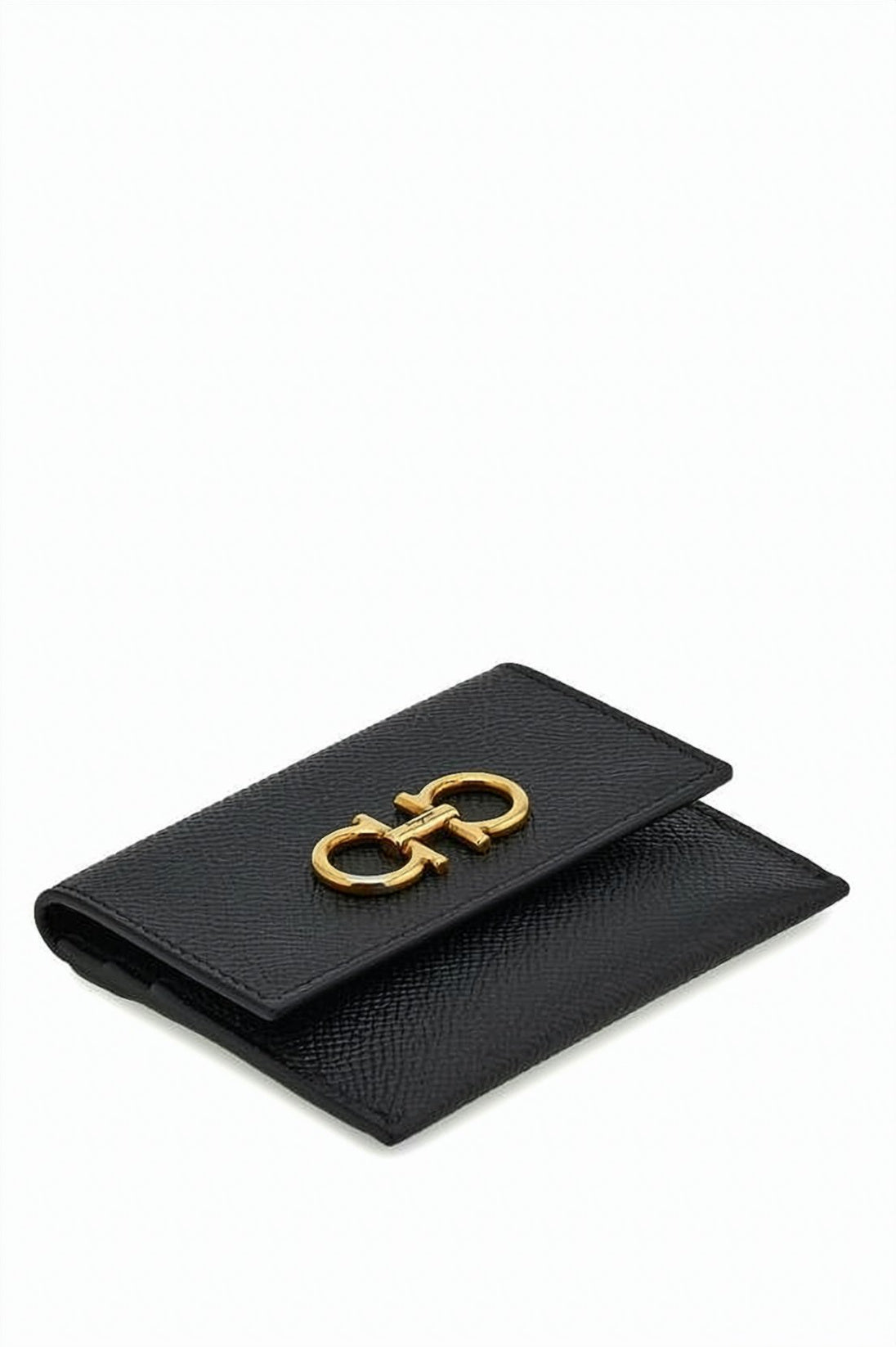 Textured Calf Leather Card Wallet