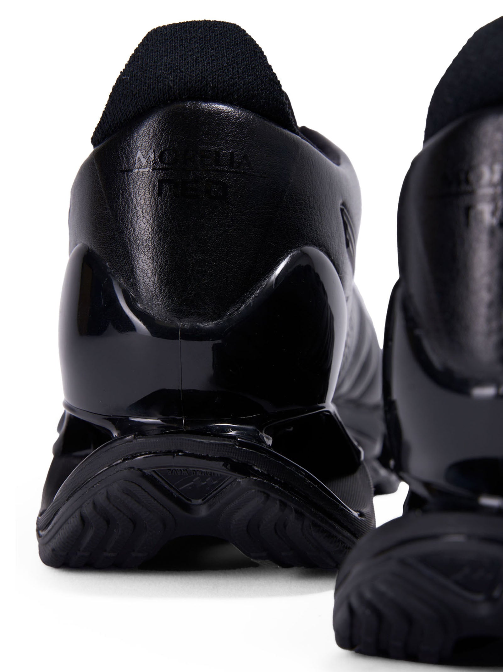 Quilted Synthetic Leather Sneakers