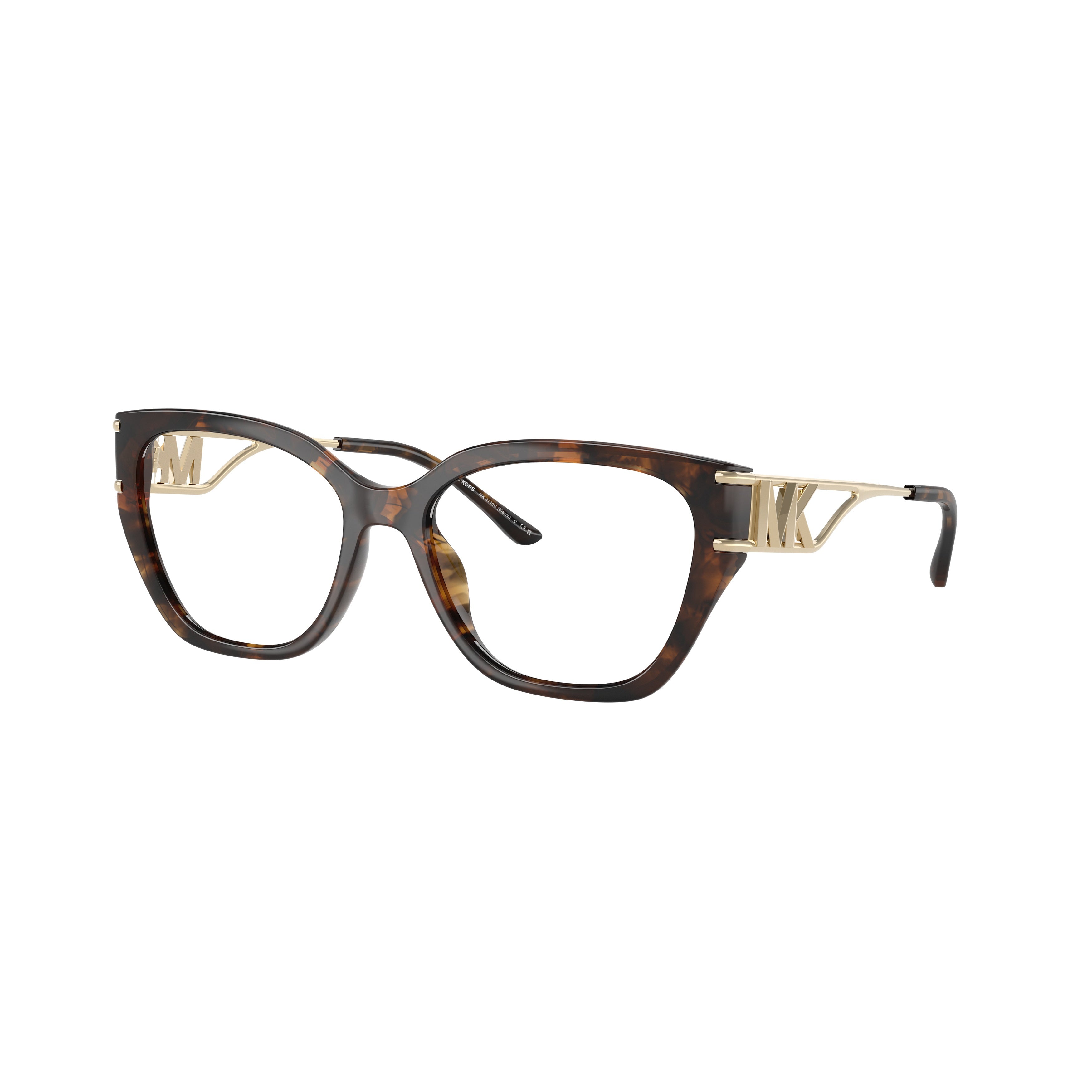 0mk4140u Bold Cat-Eye Tortoiseshell Sunglasses with Iconic Design