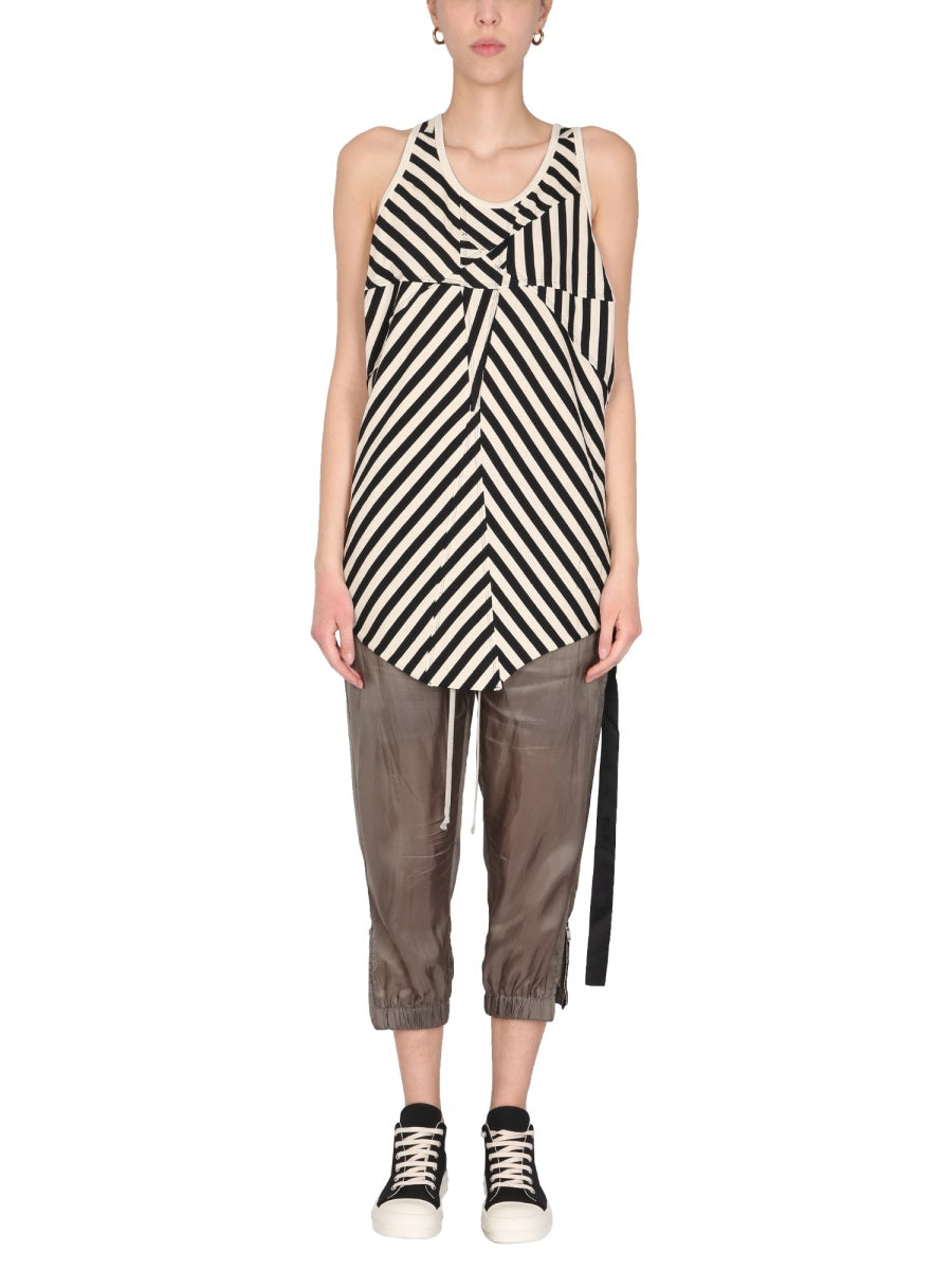 Geometric Print Sleeveless Tank Top
