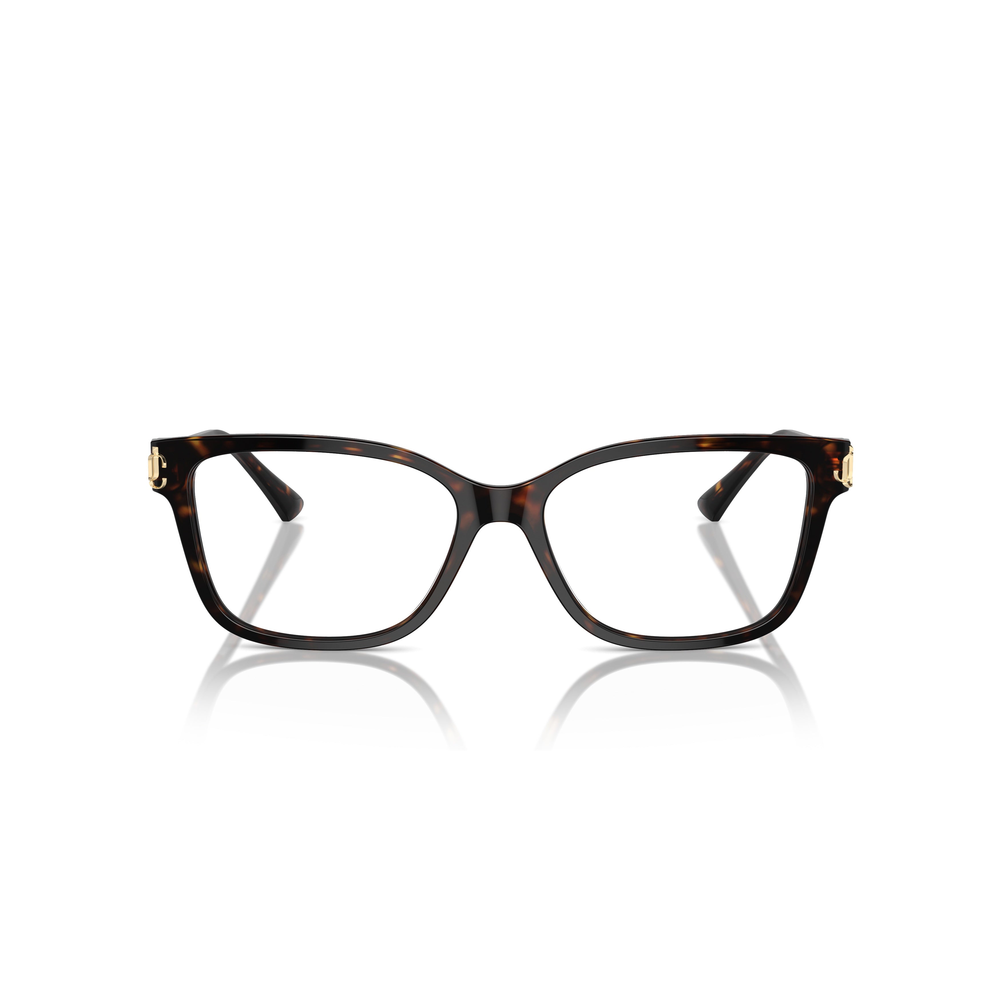 0jc3012 Tortoiseshell Square Frame Eyeglasses