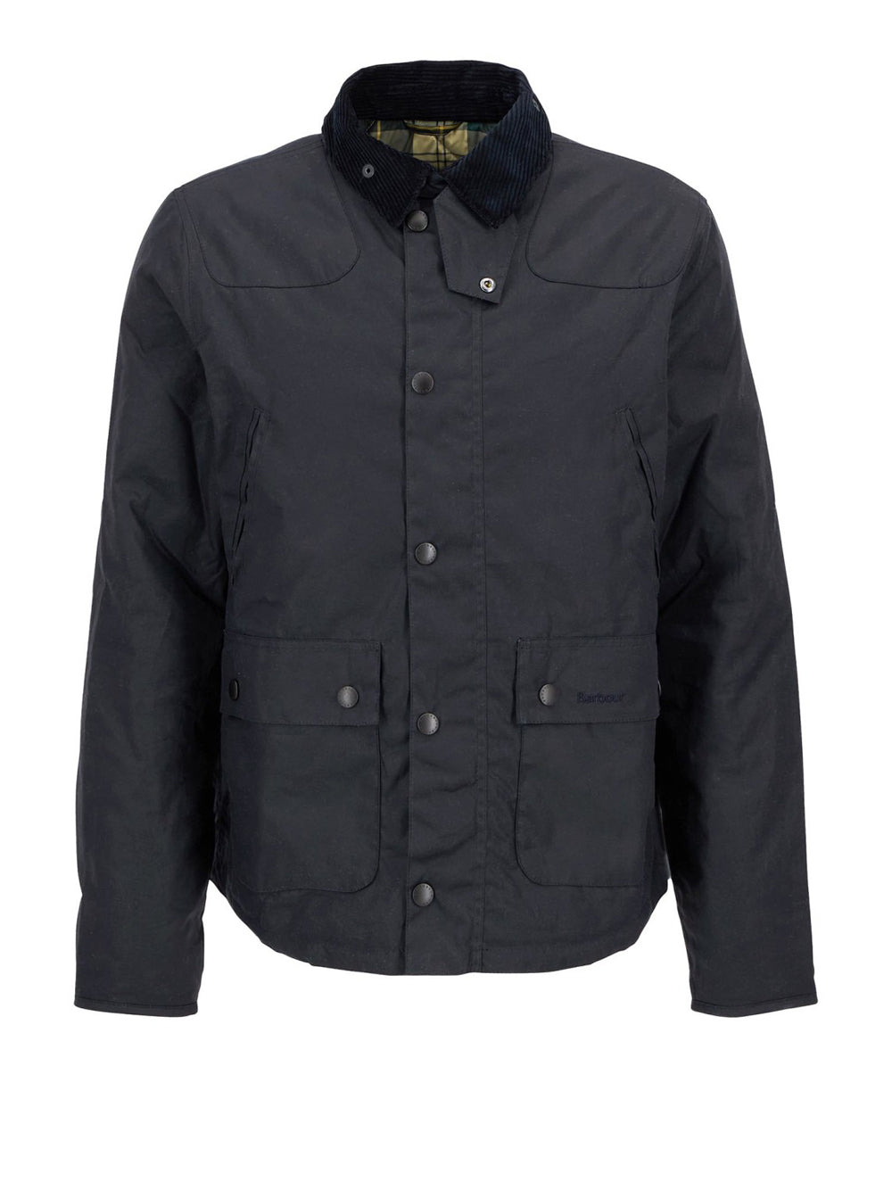 Reelin Wax Jacket With Corduroy Collar