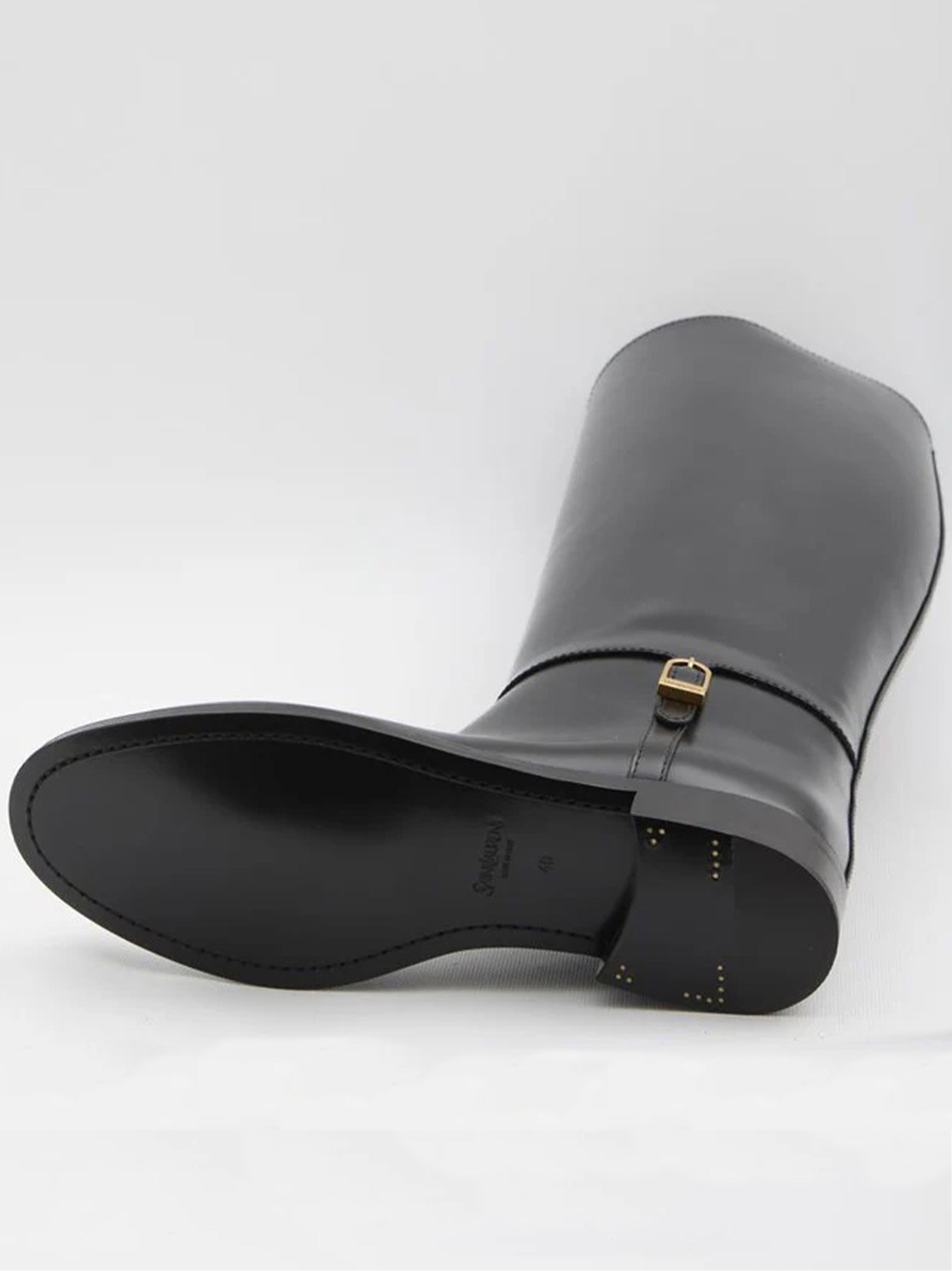 Black Julia 25 Leather Boots