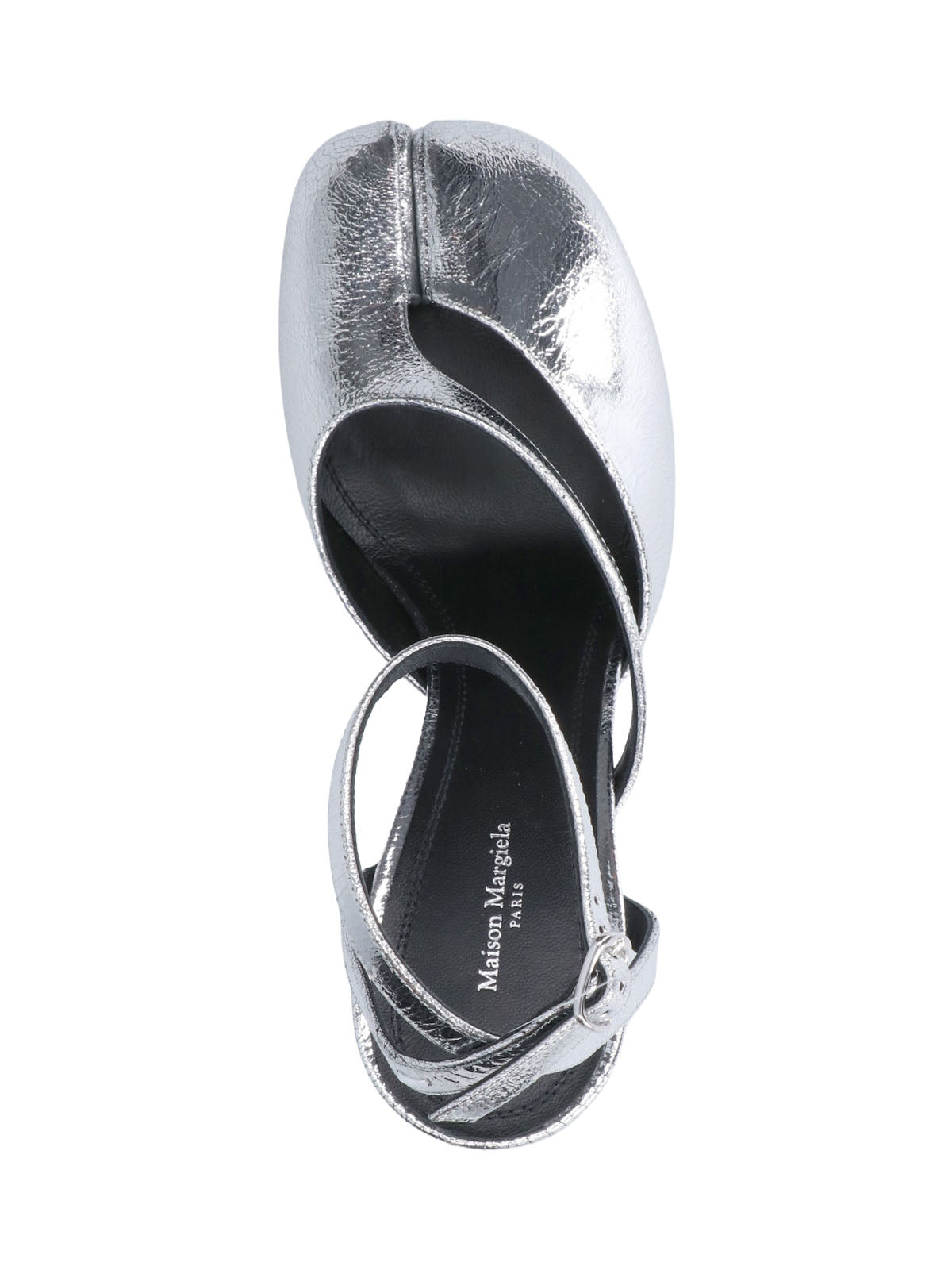 Silver Tabi Pumps