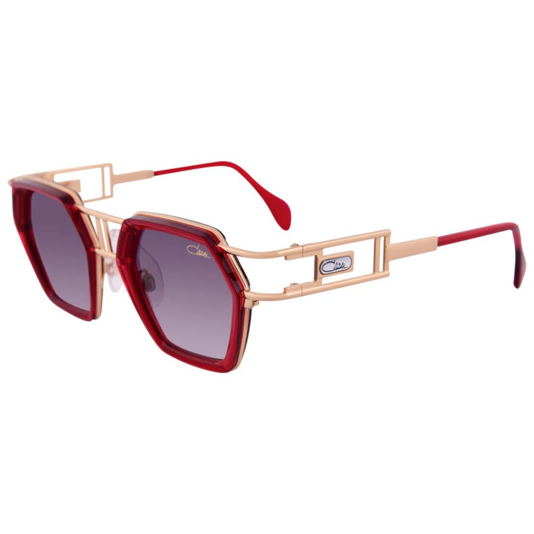 677 Hexagonal Frame Sunglasses with Gradient Lenses