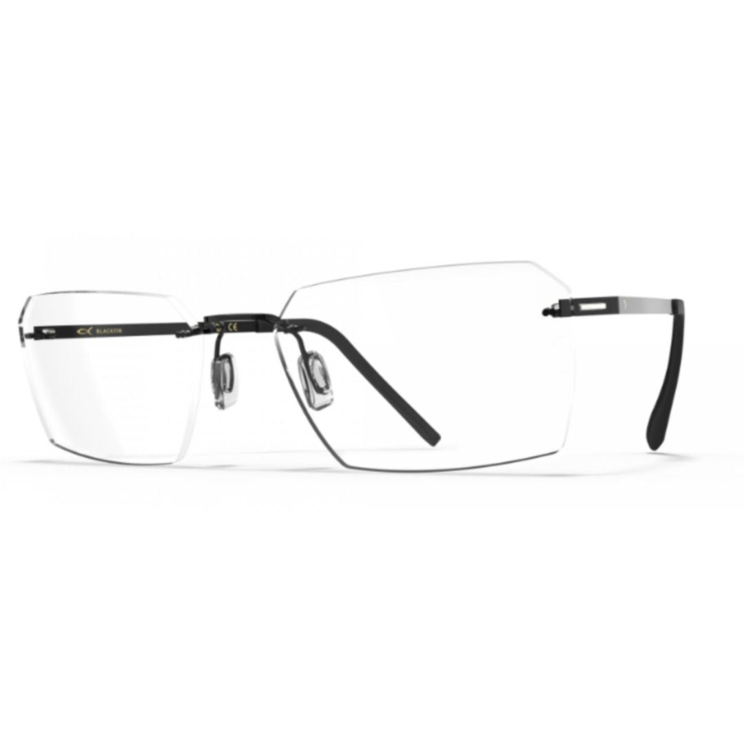 Bf1071 Aero Loop B2-P1 Rimless Rectangular Sunglasses with Adjustable Nose Pads