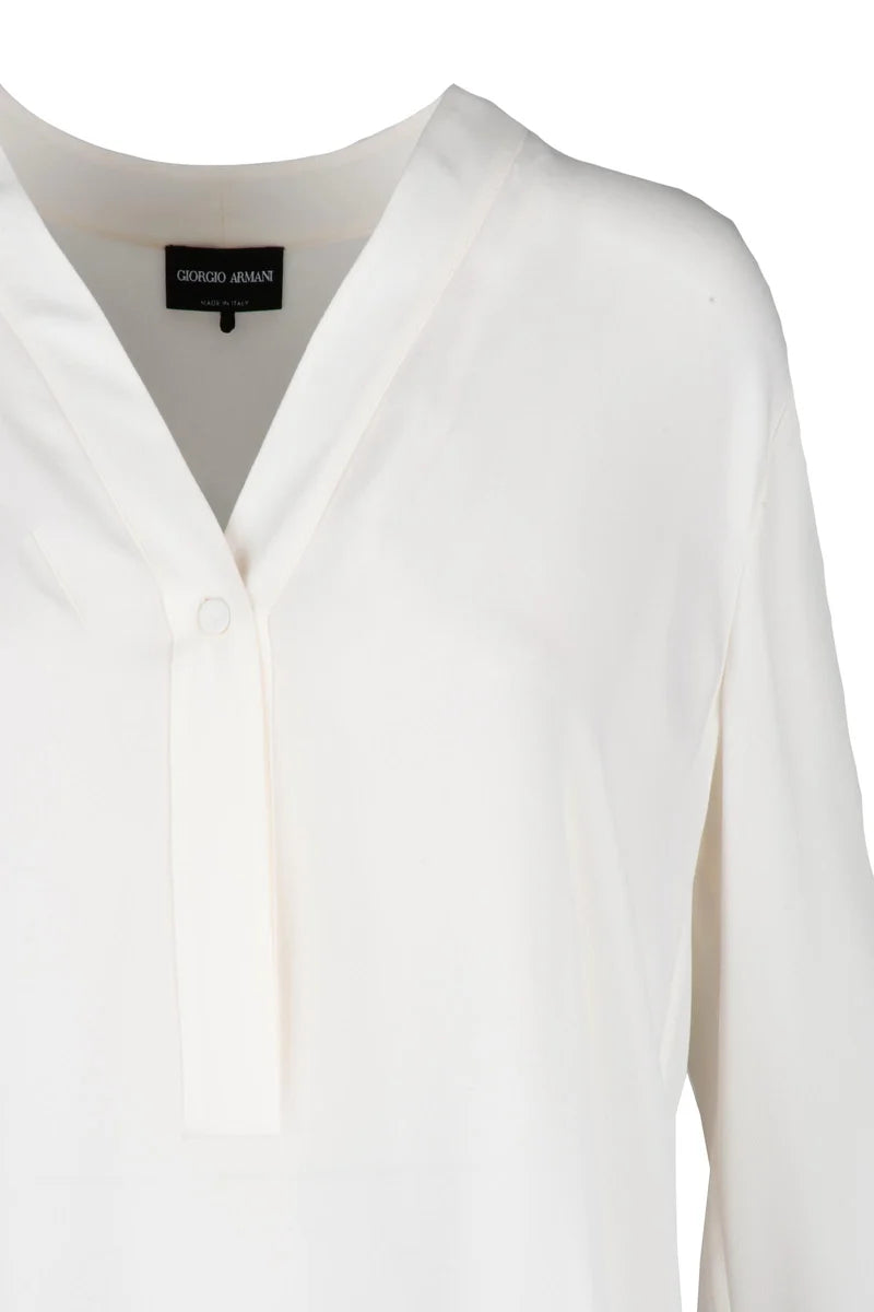 Silk Blouse - White