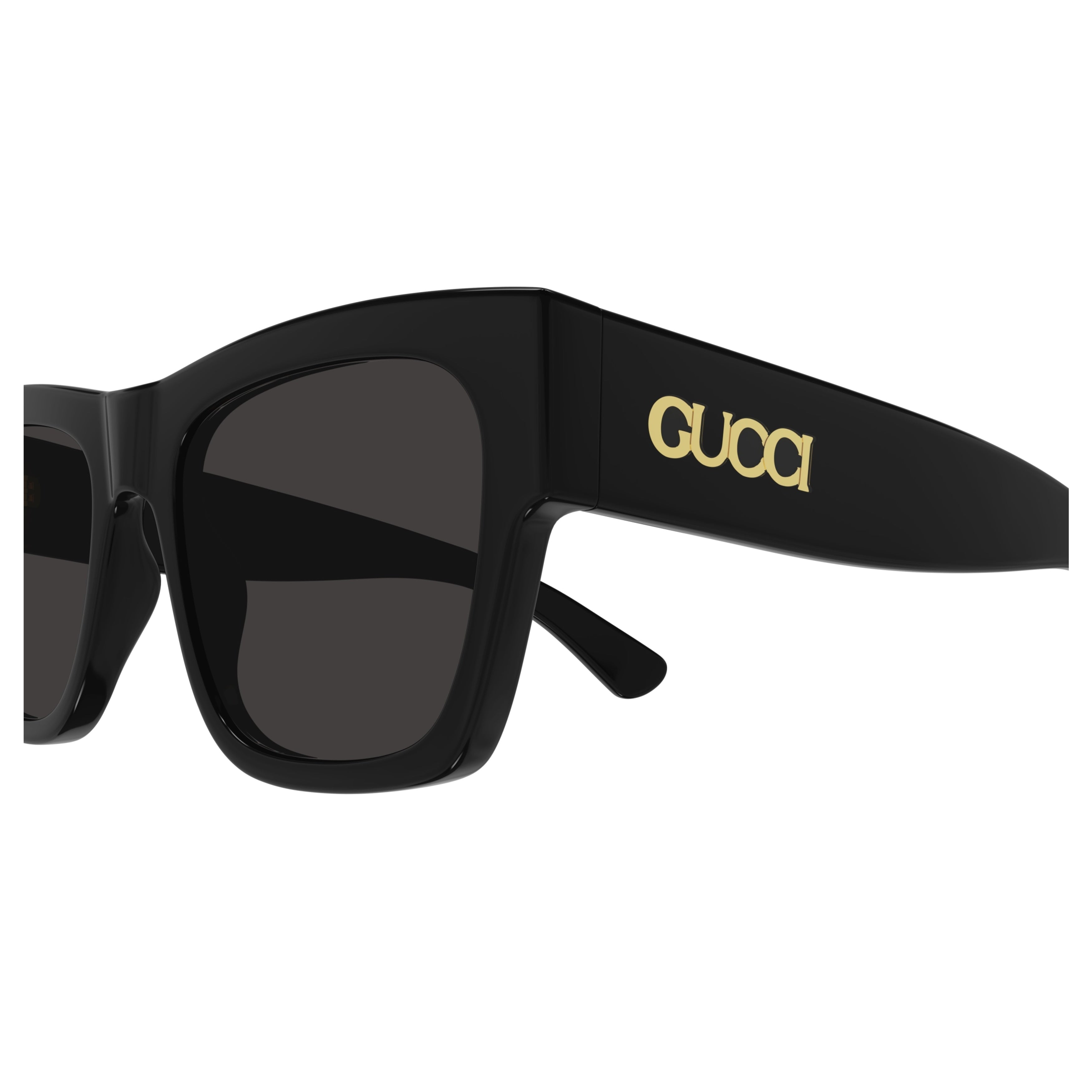 Gg1793s Rectangular Black Sunglasses