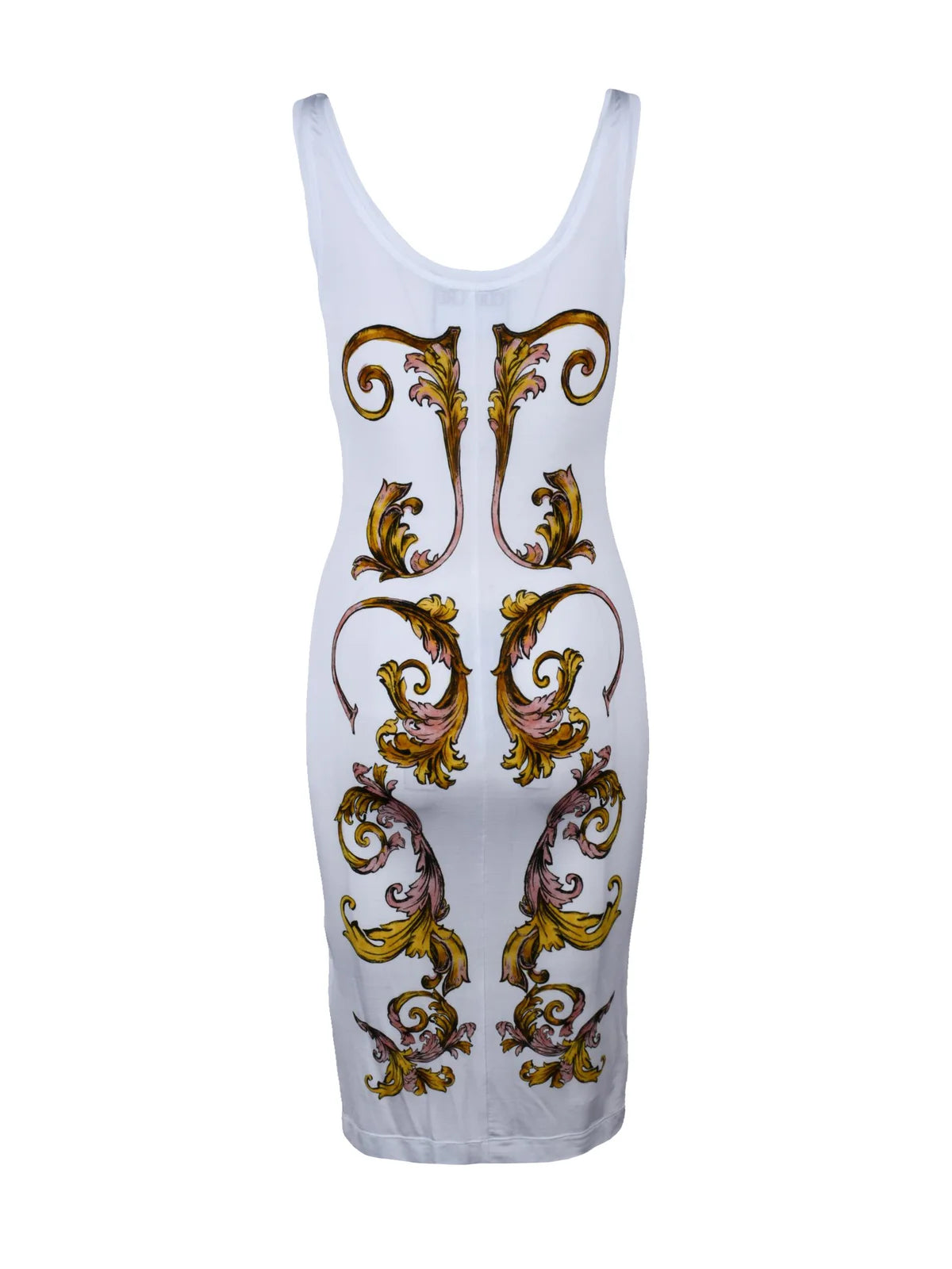 Lycra Dress - White