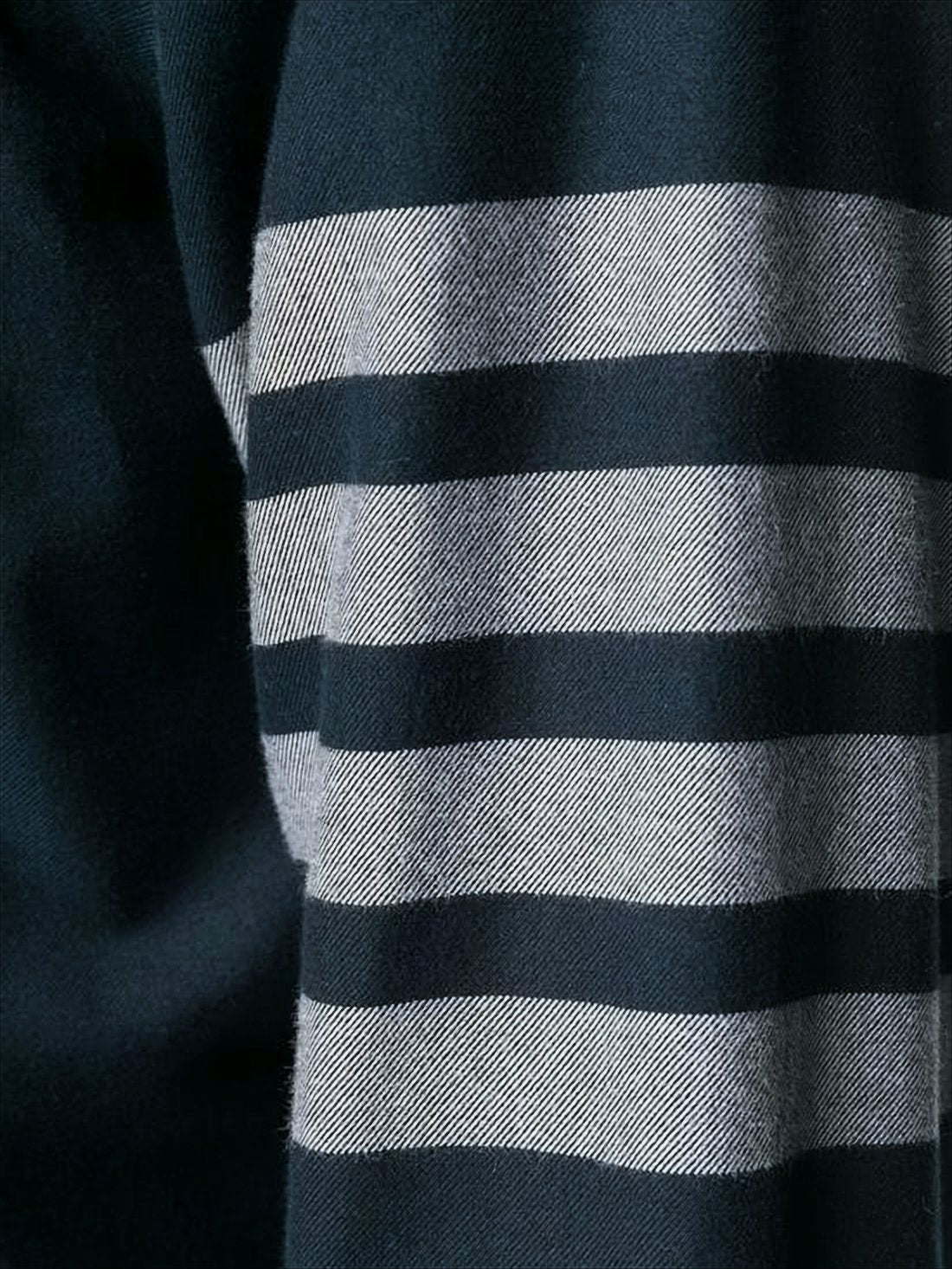 Structured Long-Sleeve Button-Down Shirt