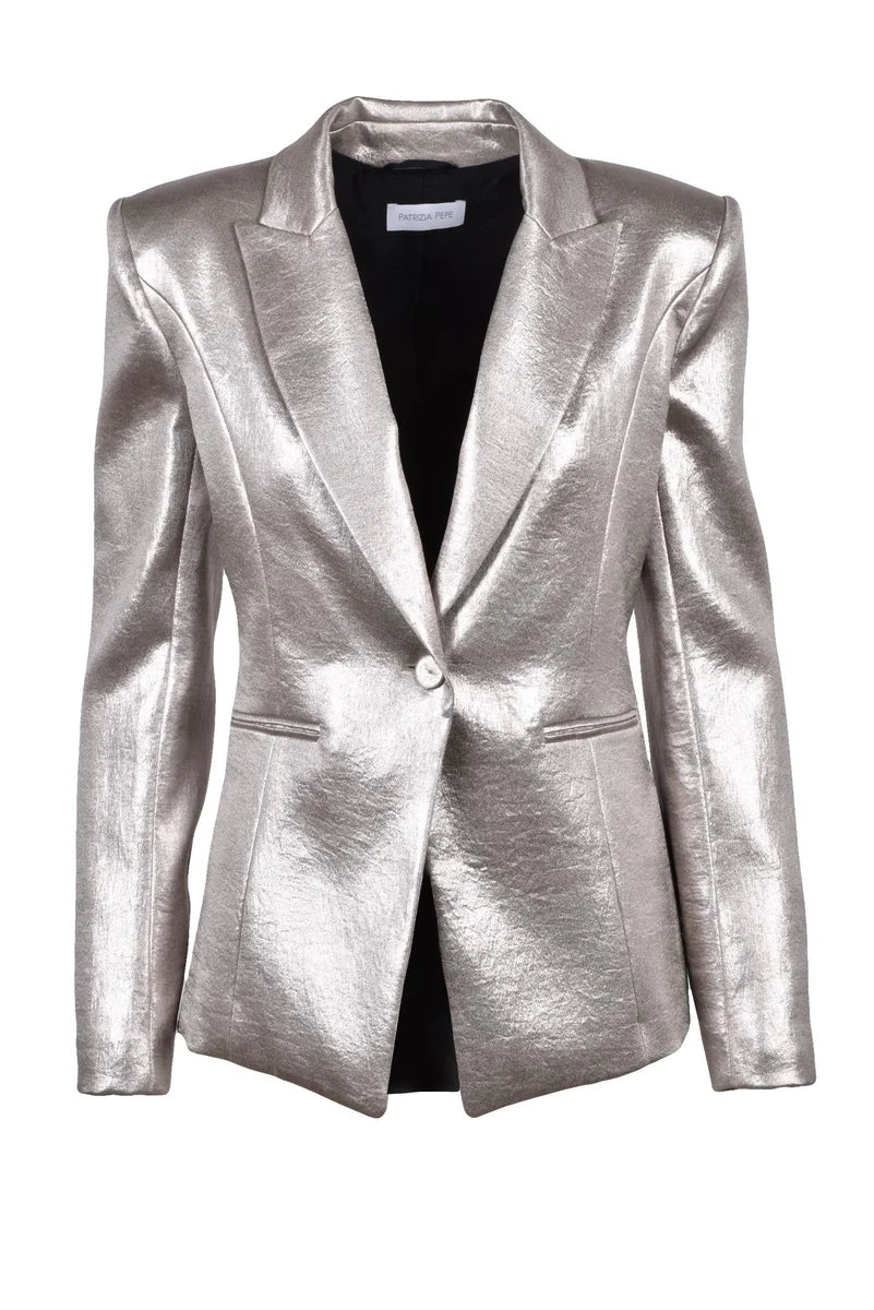 Fitted Jacket - Gold