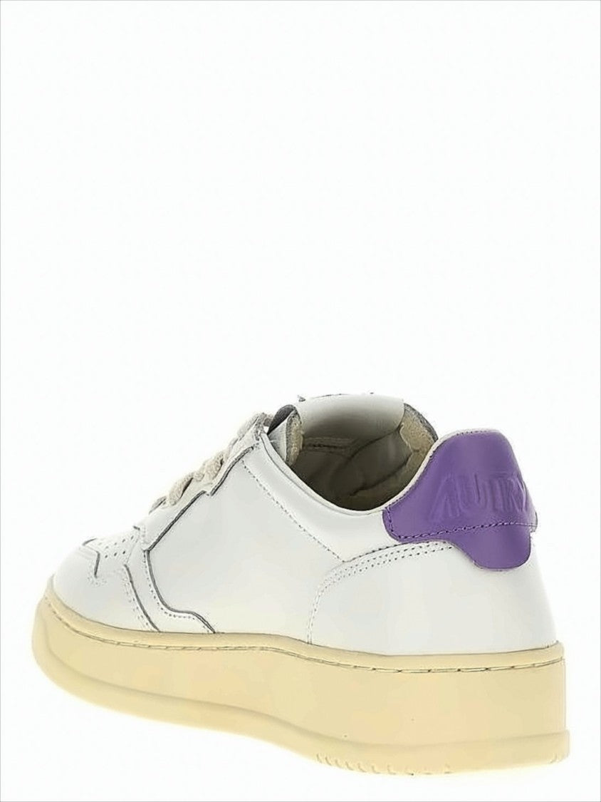 Smooth Leather Low-Top Sneakers