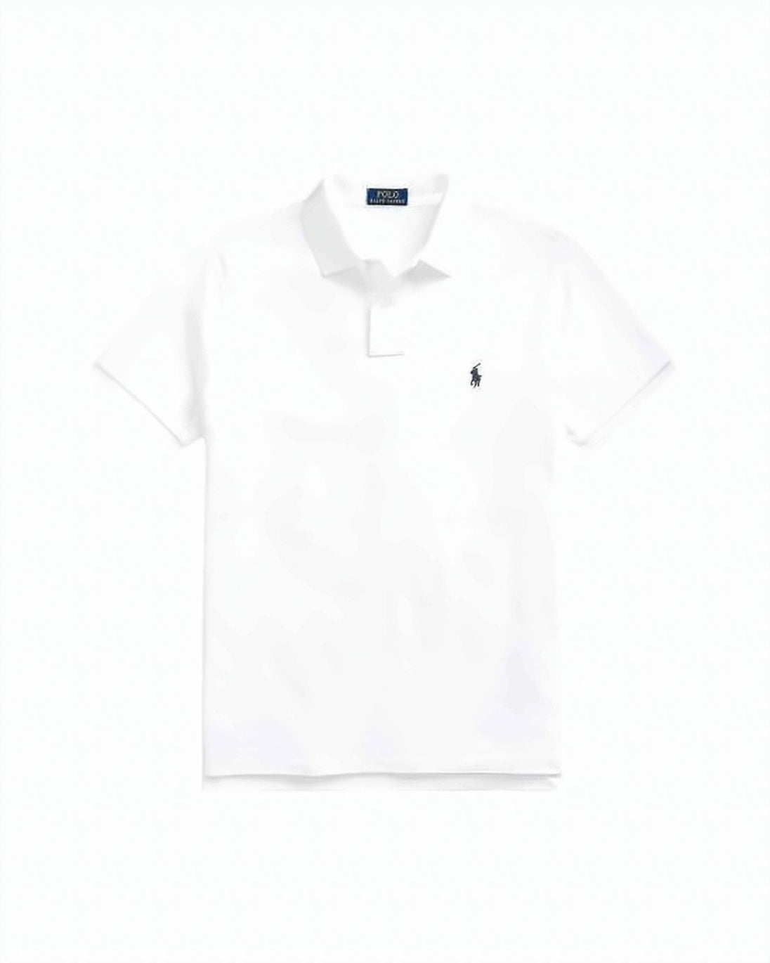 Classic White Polo Shirt With Iconic Embroidered Logo