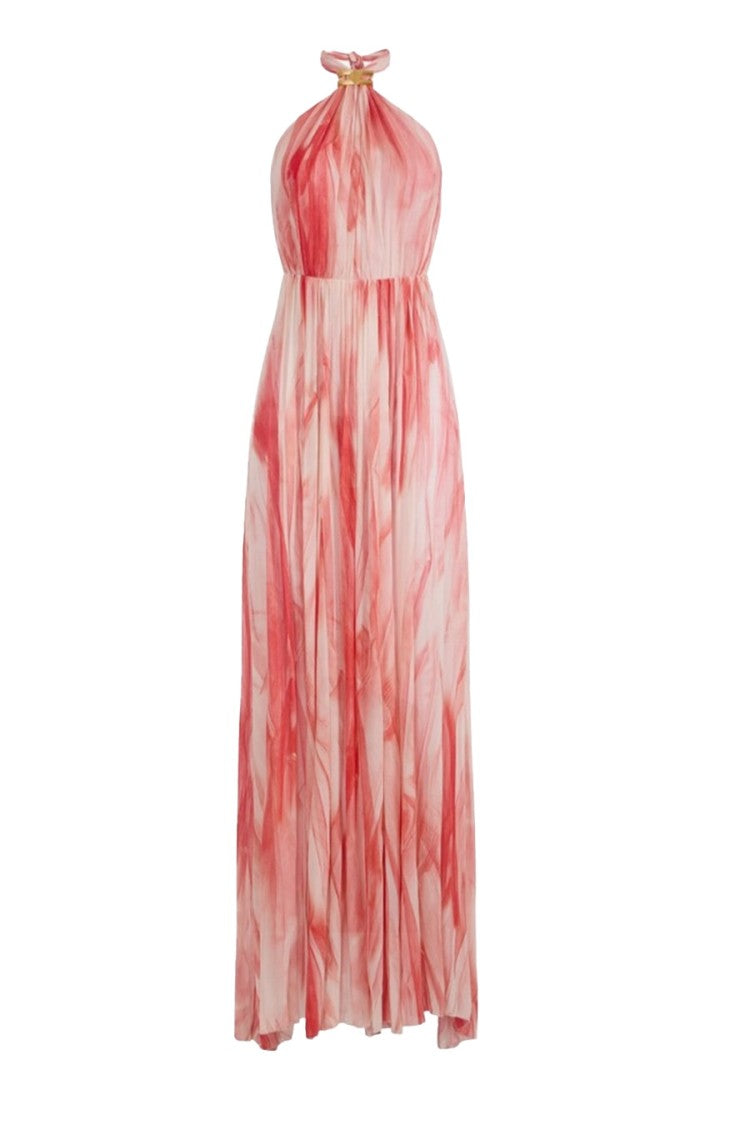 Maxi Dress With Halter Neck