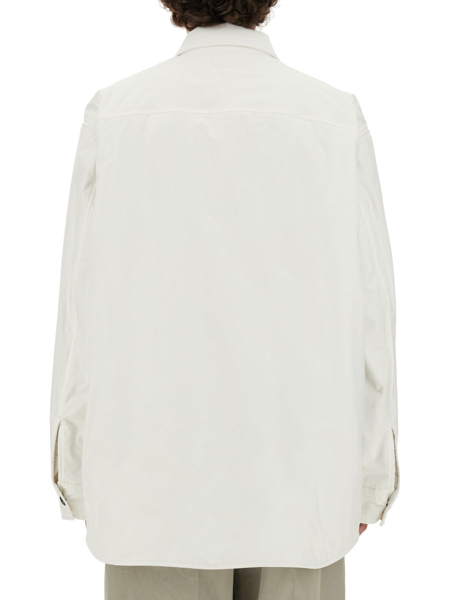 Quilted Oversized Padded Jacket with High Collar
