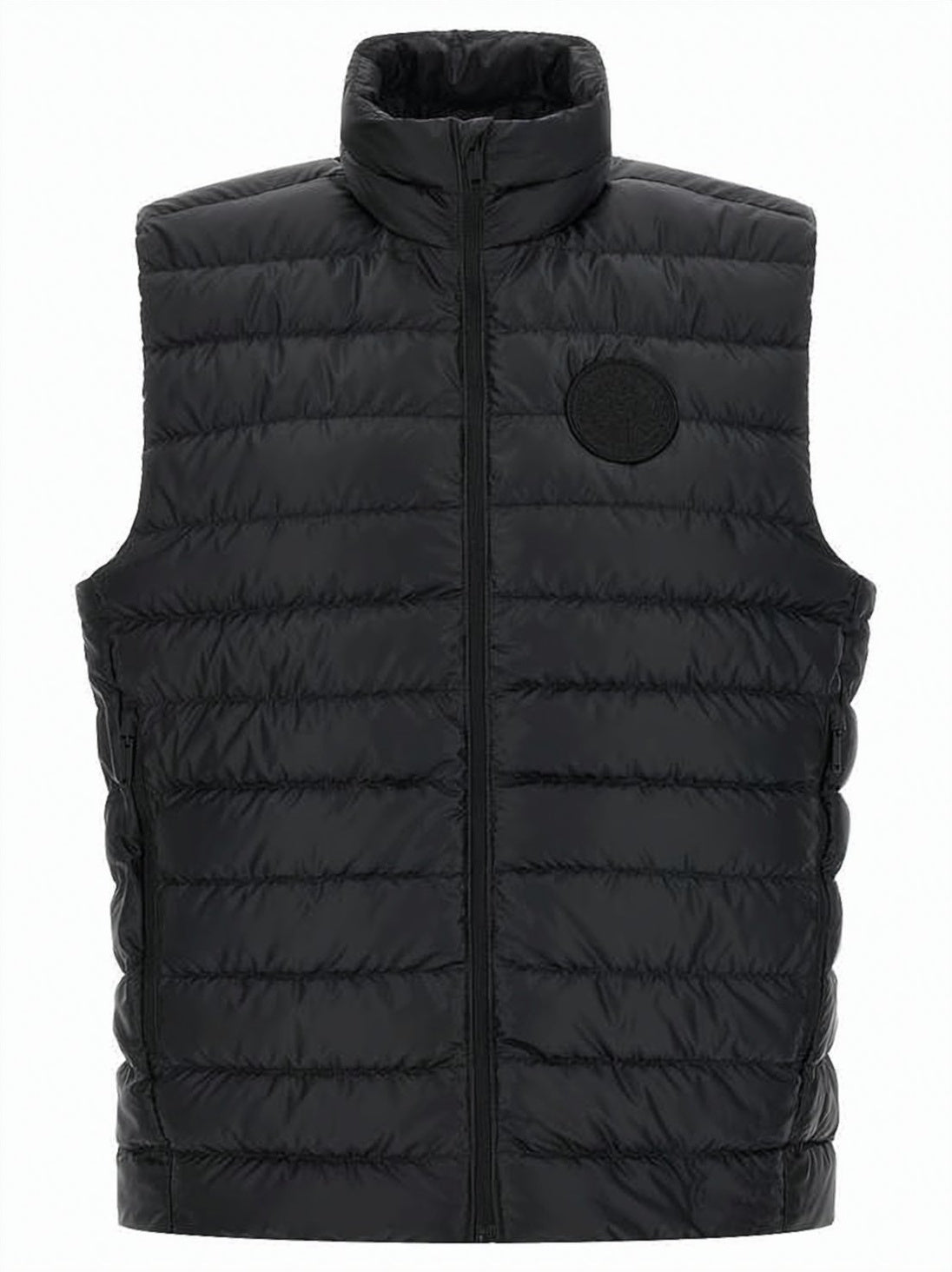 Quilted Sleeveless Down Vest