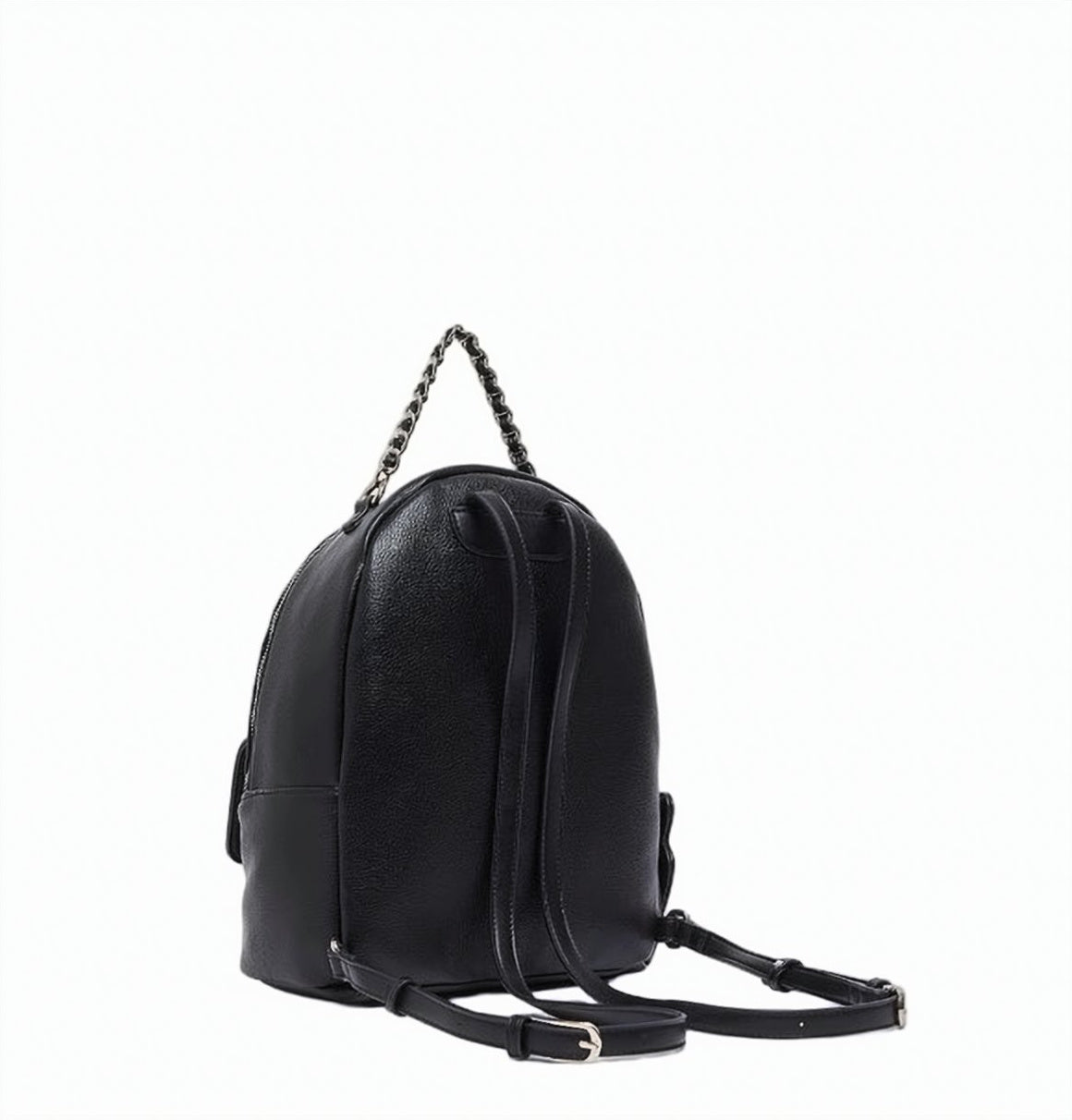 Drummed Print Chain Backpack