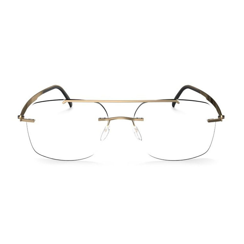 5558/La Rimless Rectangular Eyeglasses