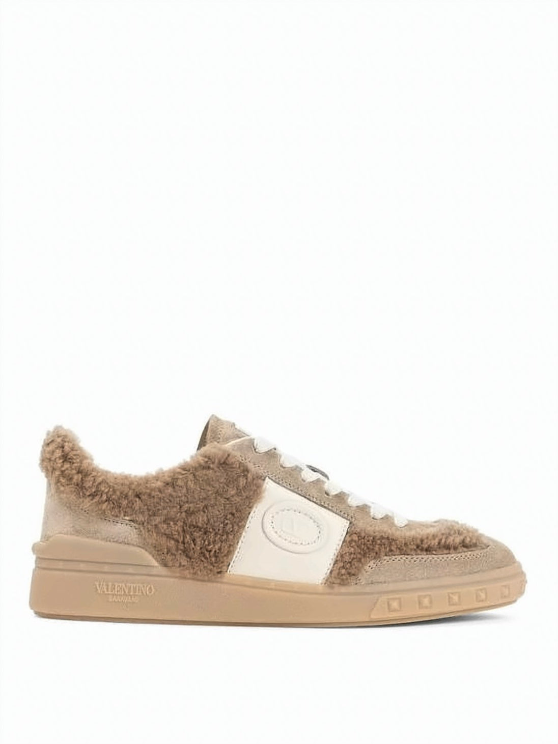 Luxe Wool-Blend Low-Top Sneakers