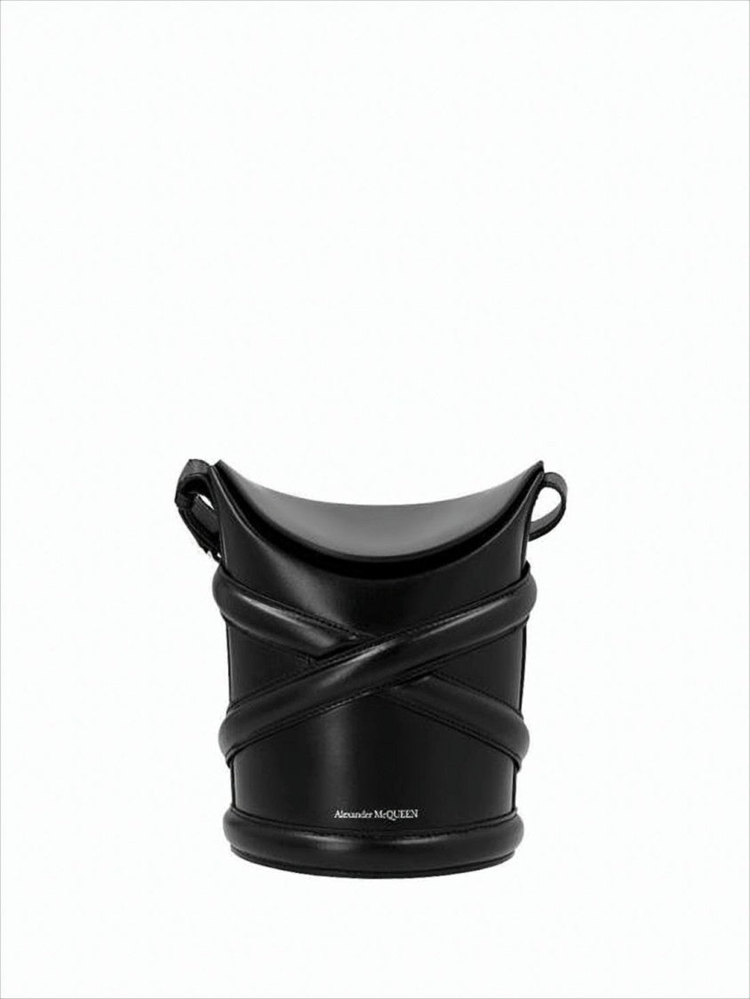 Structured Crossbody Bag with Unique Wrap-around Strap Detail