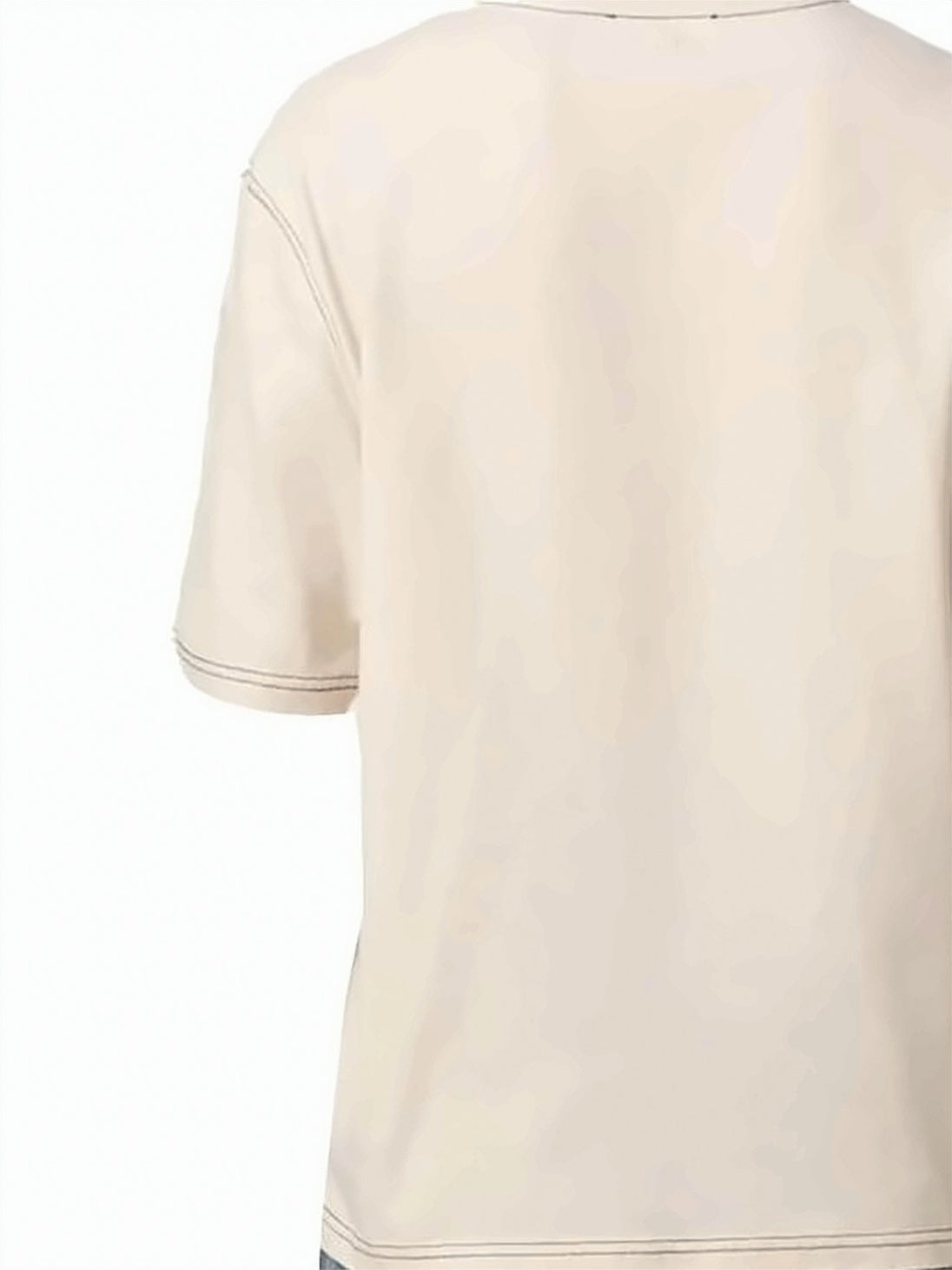 Short-Sleeved Crew Neck T-Shirt