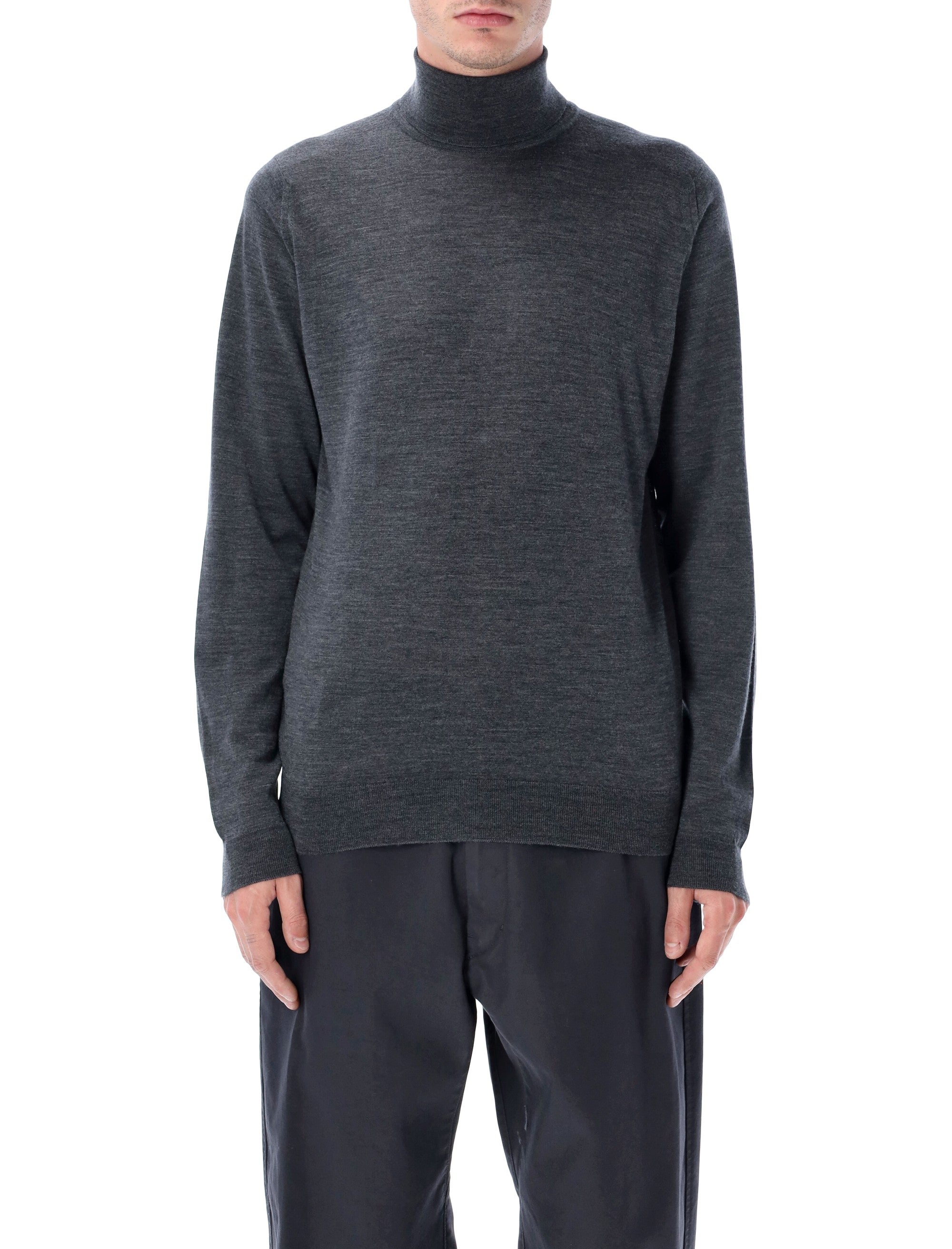 Cherwell Extra Fine Merino Wool Roll Neck Jumper